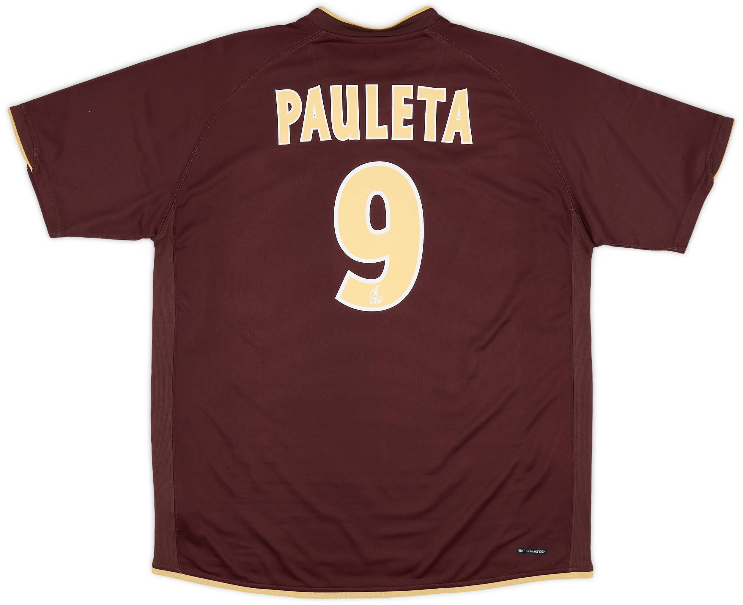2006-07 Paris Saint-Germain Away Shirt Pauleta #9 - 7/10 - (XL)