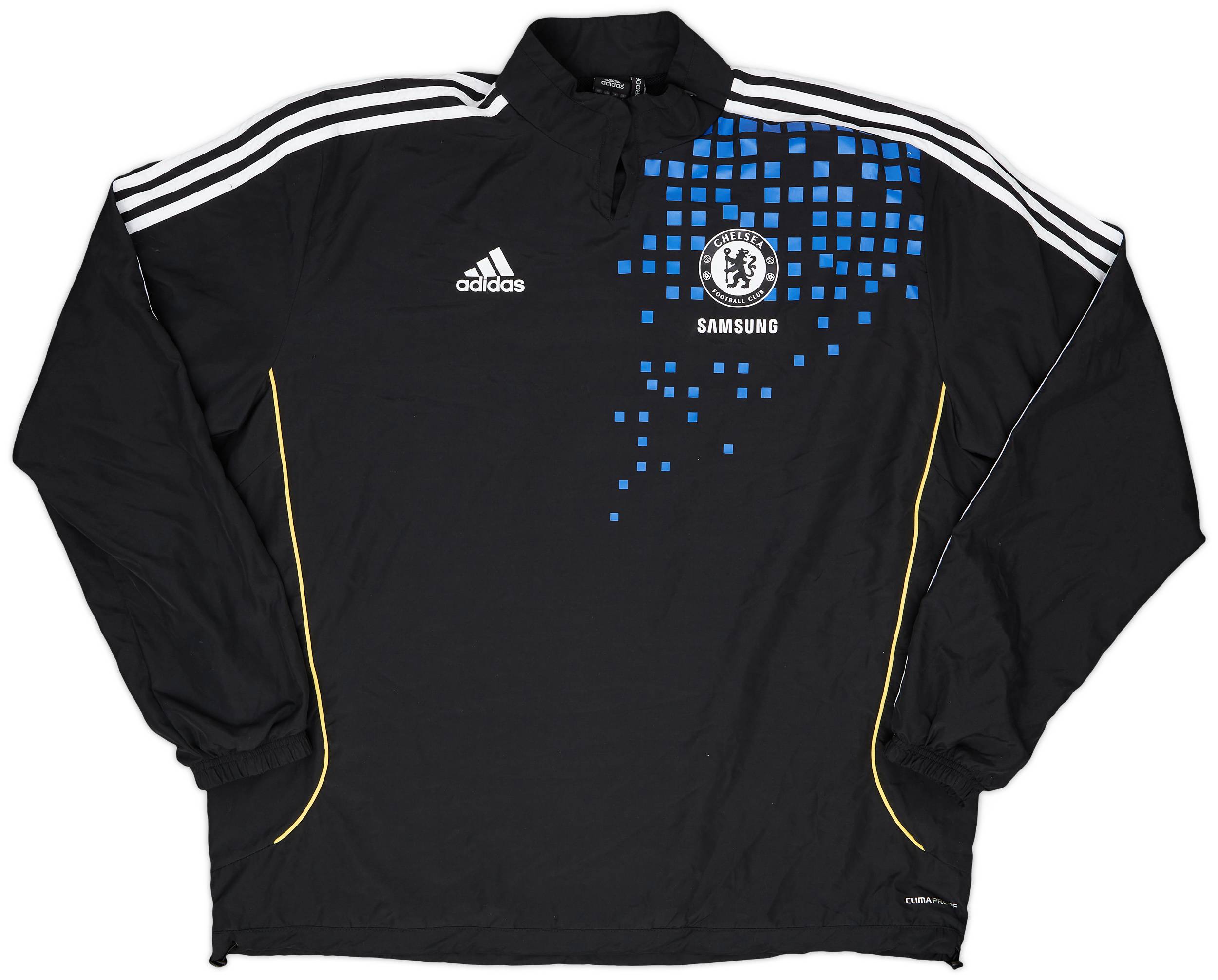 2011-12 Chelsea adidas 1/4 ZIp Drill Top - 7/10 - (XXL)