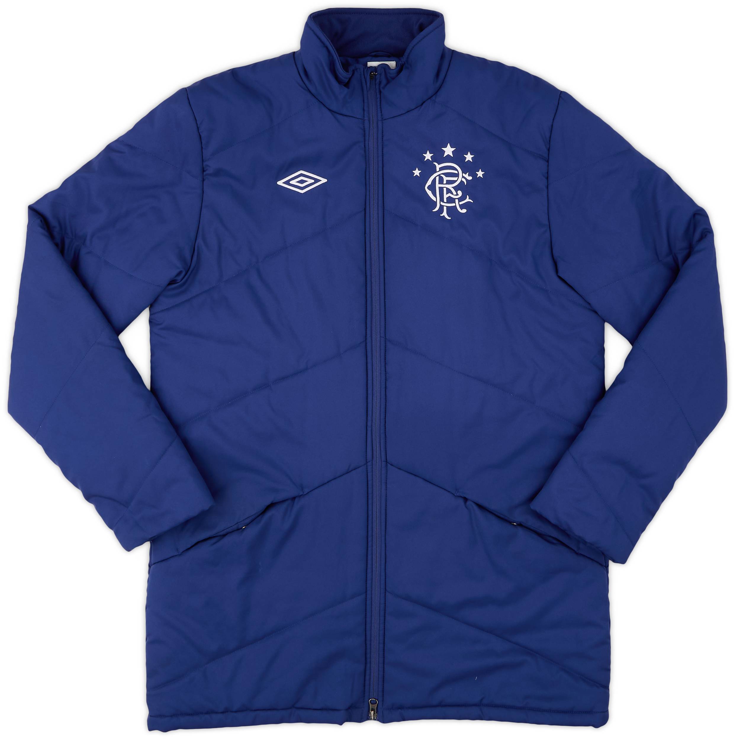 2011 12 Rangers Umbro Padded Bench Coat 7 10 L