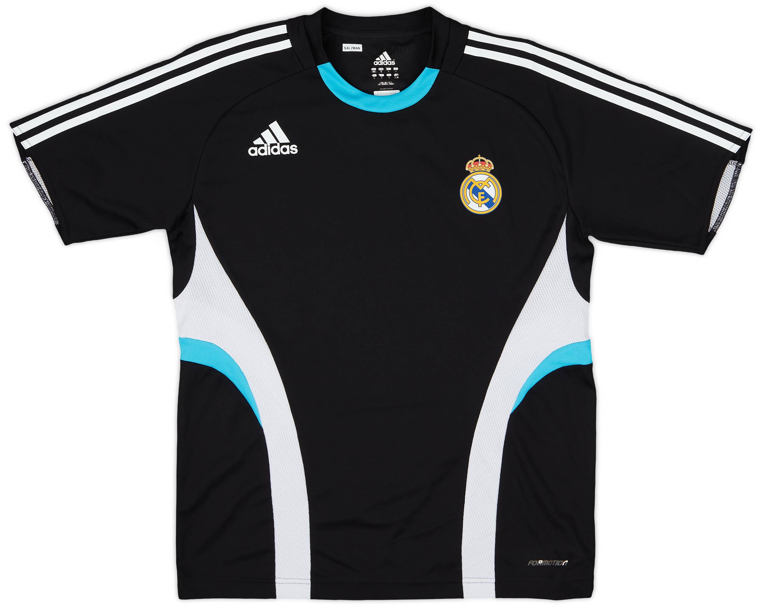2008-09 Real Madrid adidas Formotion Training Shirt - 8/10 - (M)