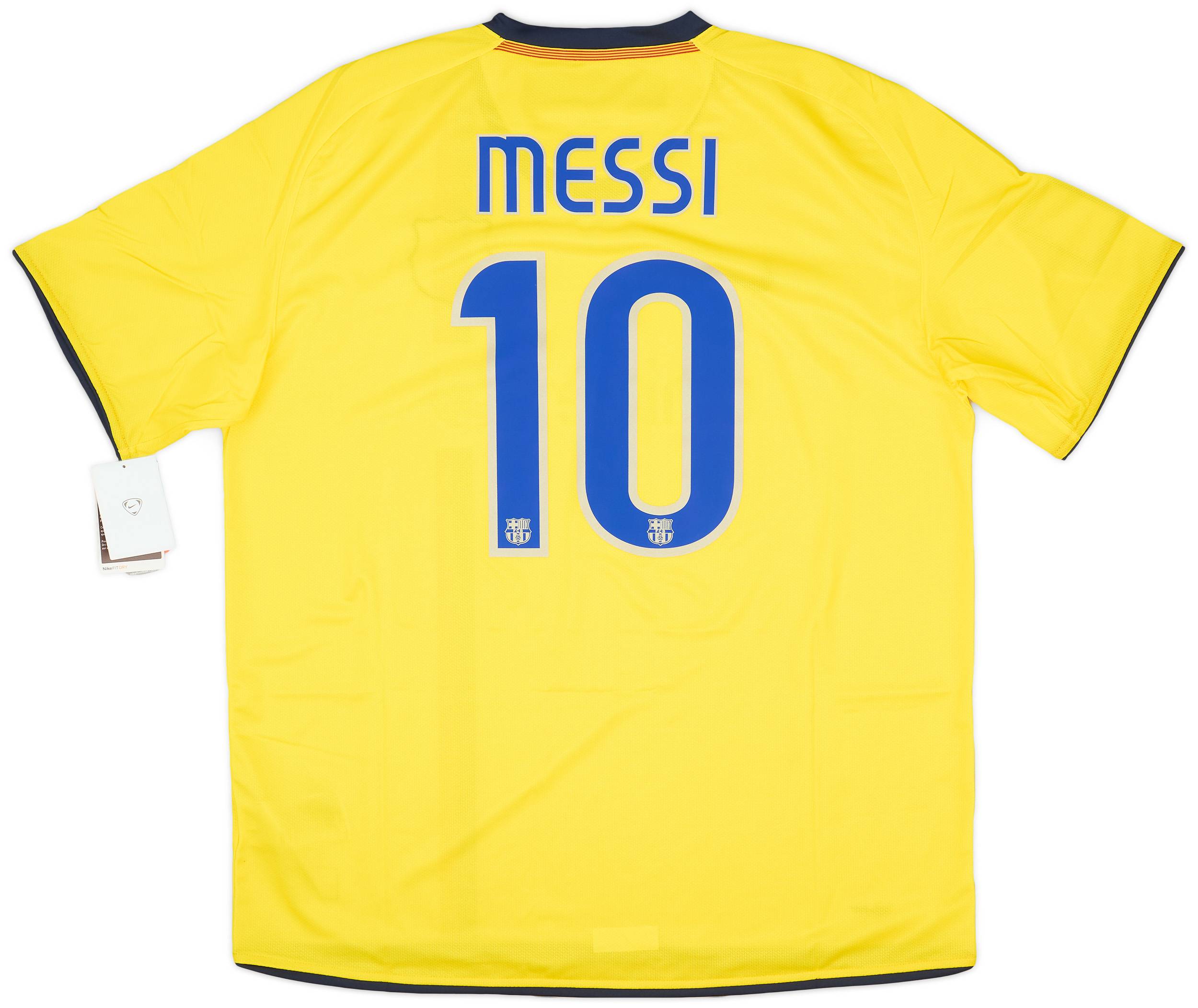 2008-10 Barcelona Away Shirt Messi #10 (XL)