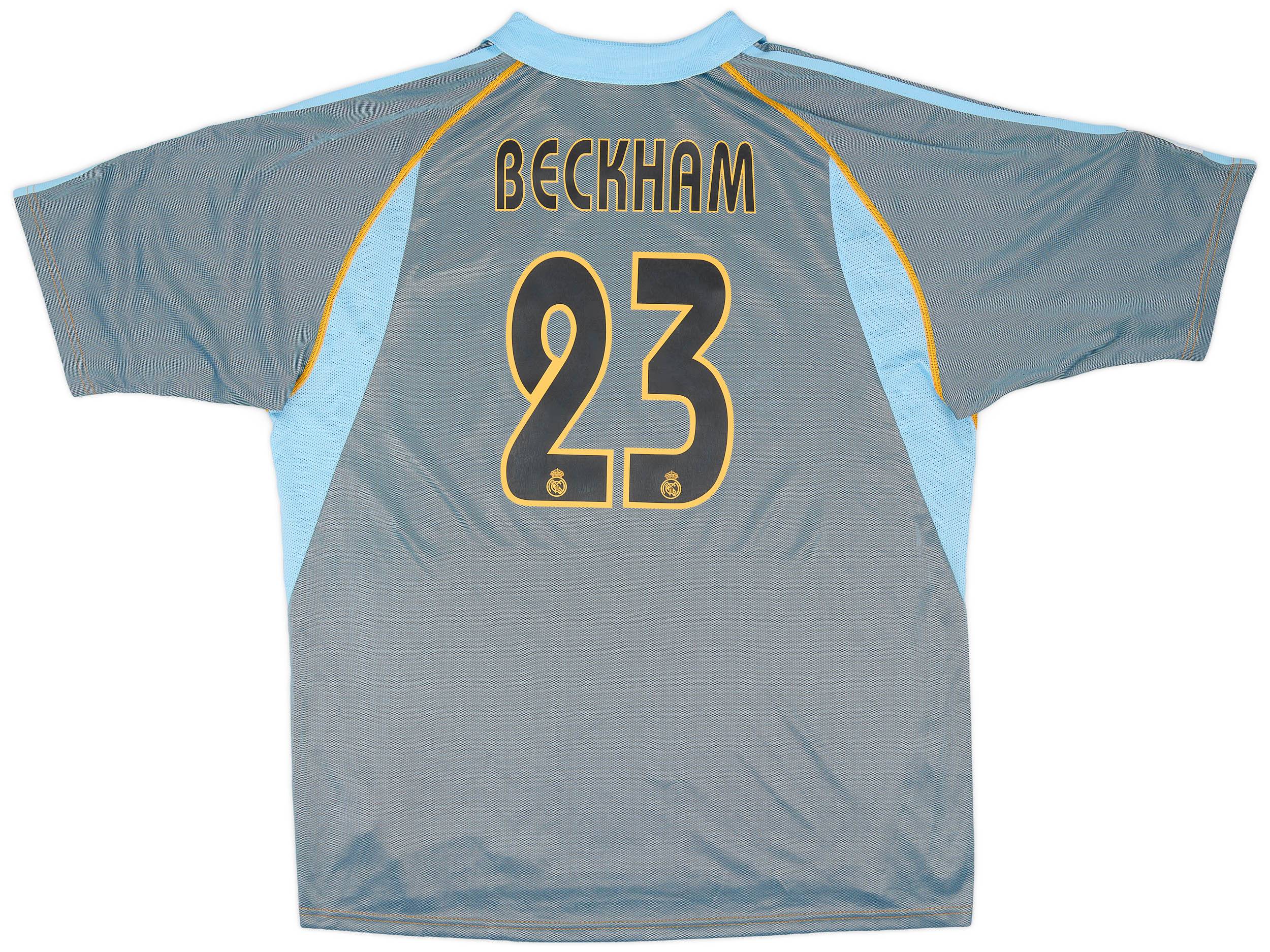 2003-04 Real Madrid Third Shirt Beckham #23 - 5/10 - (XL)