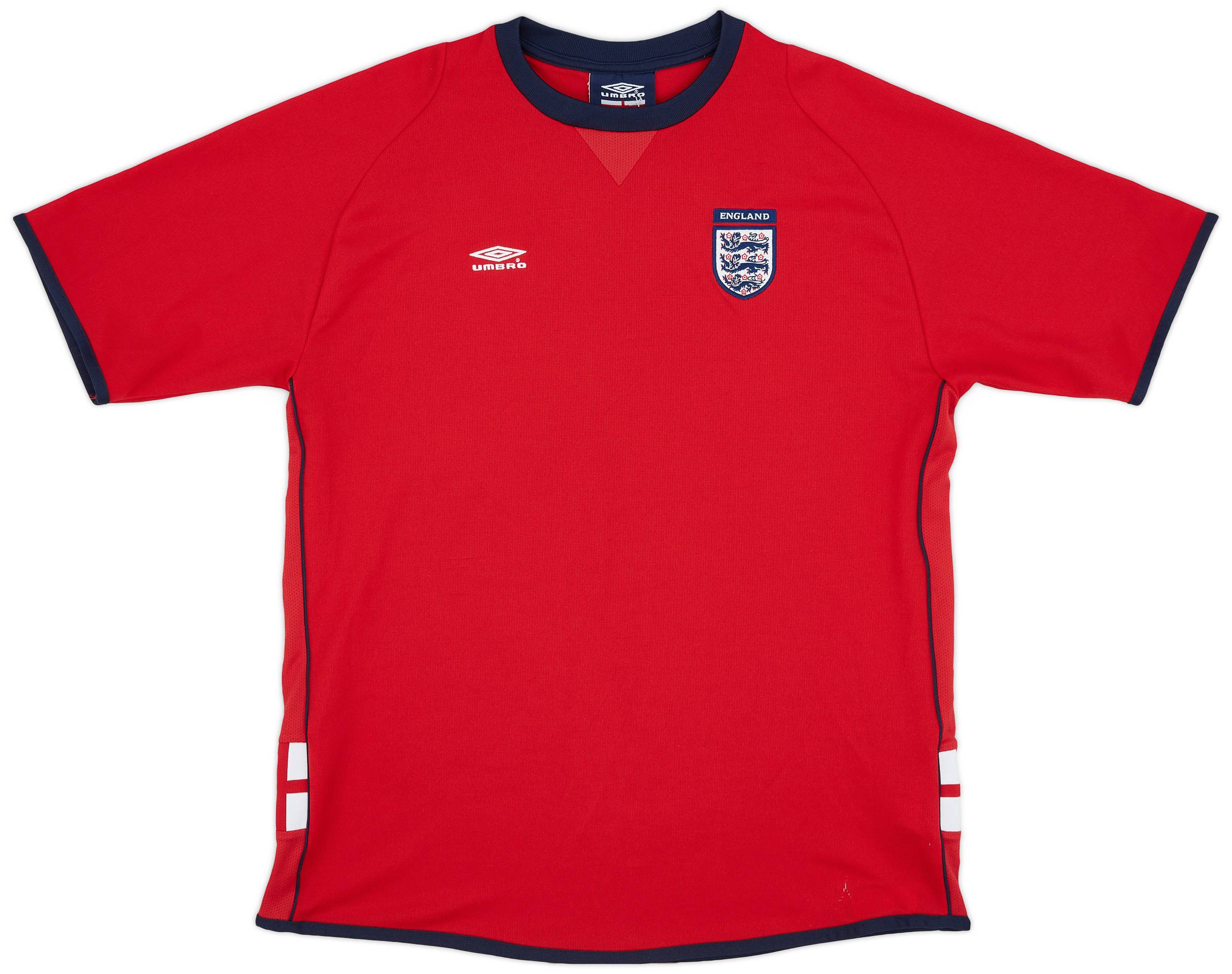 2003-05 England Umbro Training Shirt - 9/10 - (L)