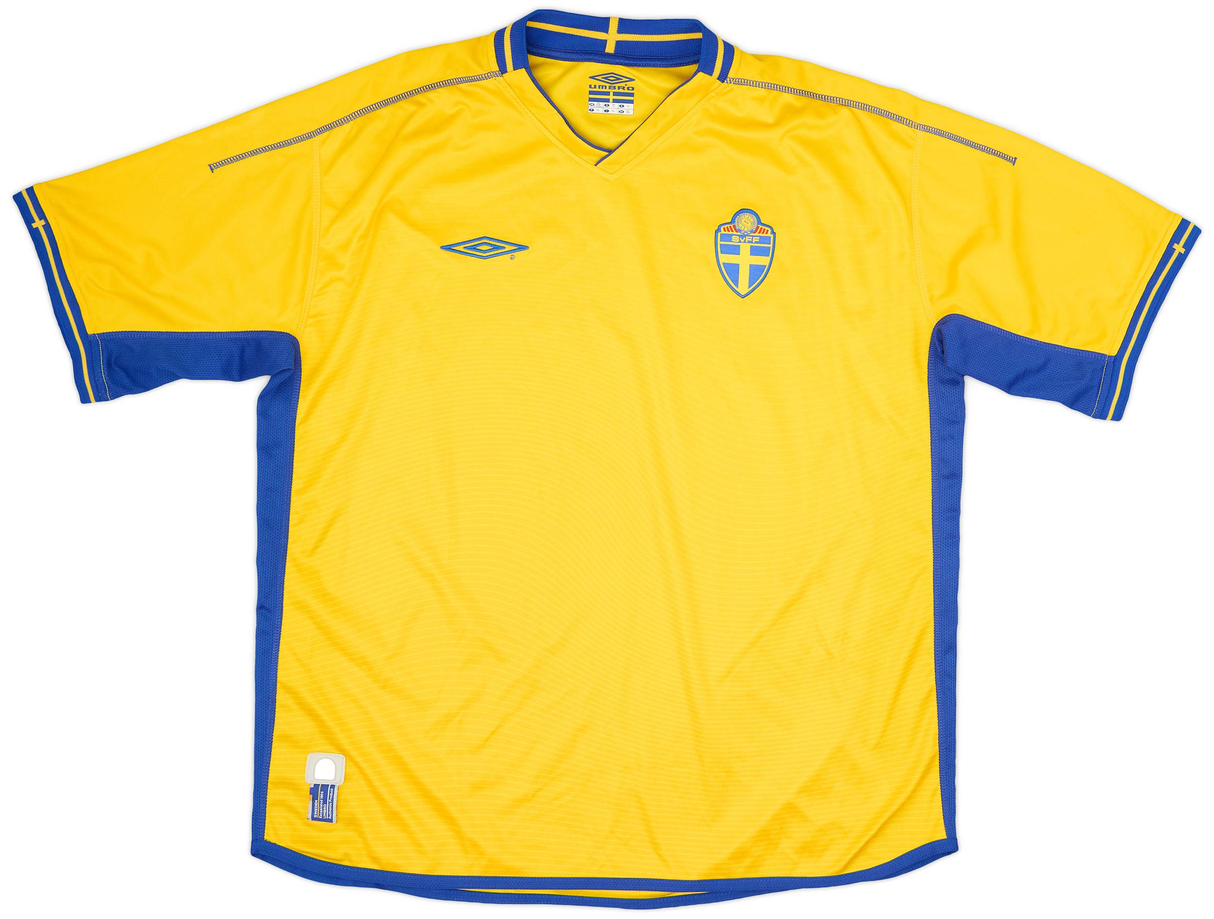 2003-04 Sweden Home Shirt - 8/10 - (XXL)