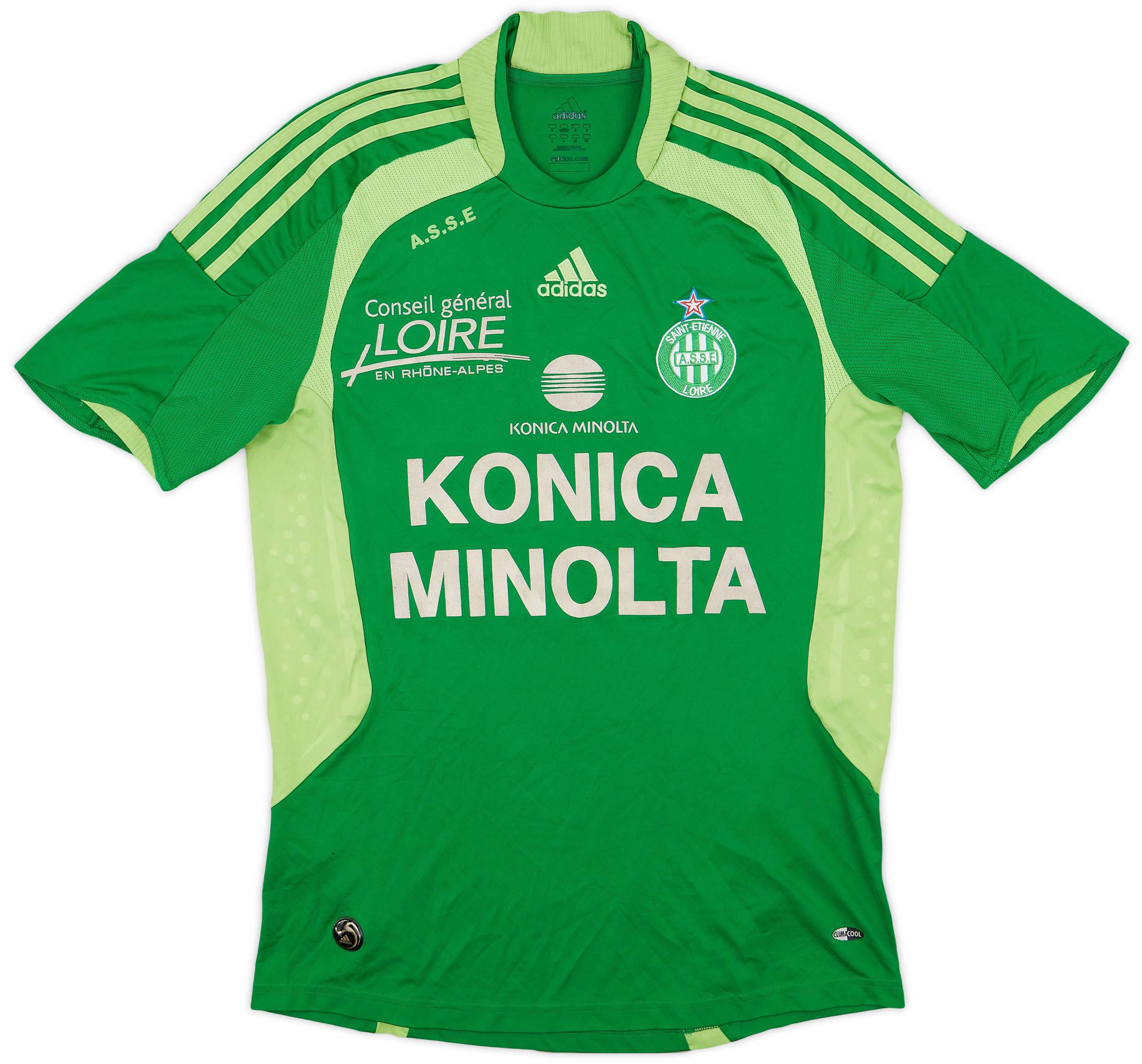2008-09 Saint Etienne Home Shirt - 6/10 - (S)