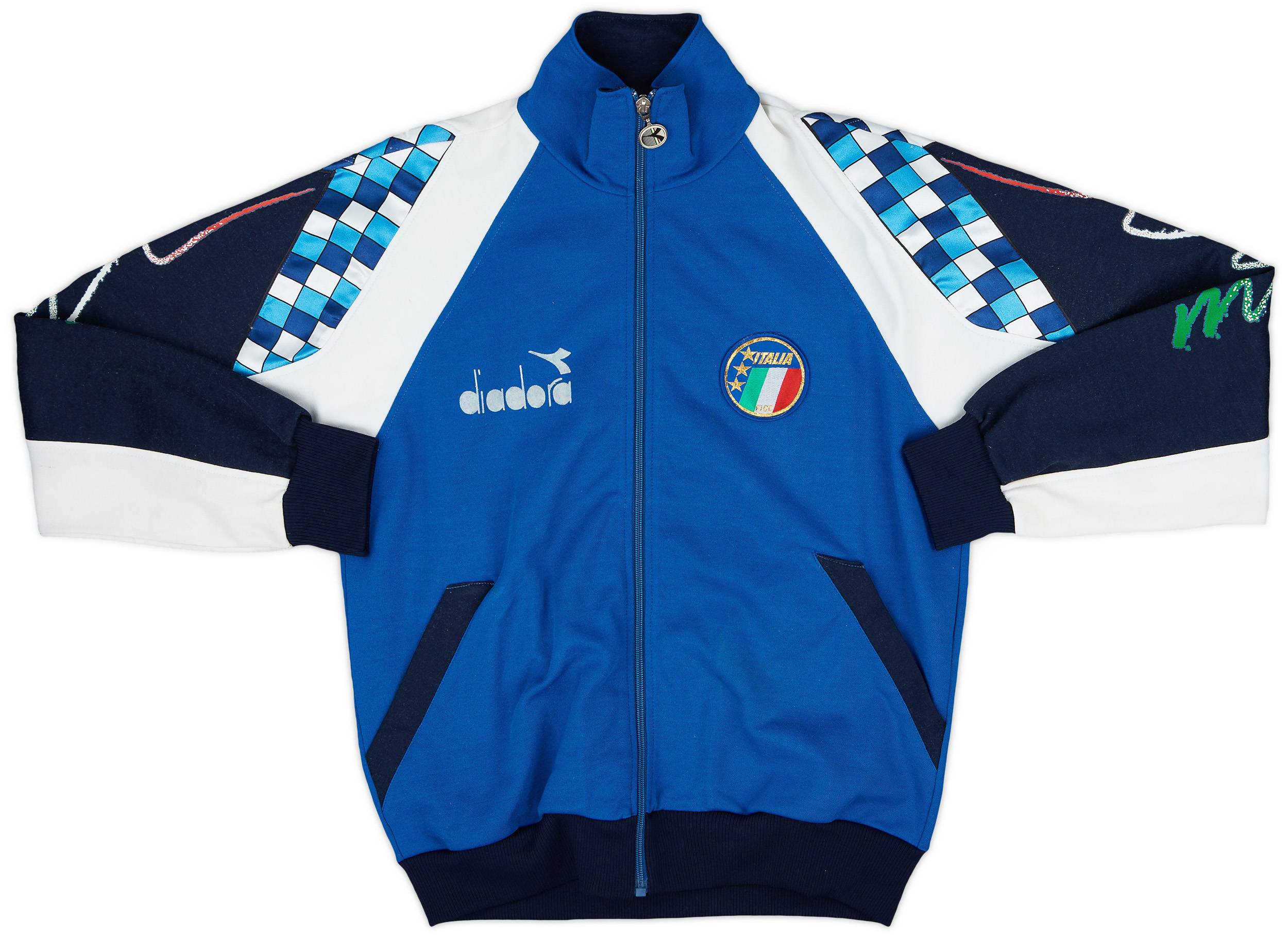 1990 Italy Diadora Track Jacket - 8/10 - (XXL)