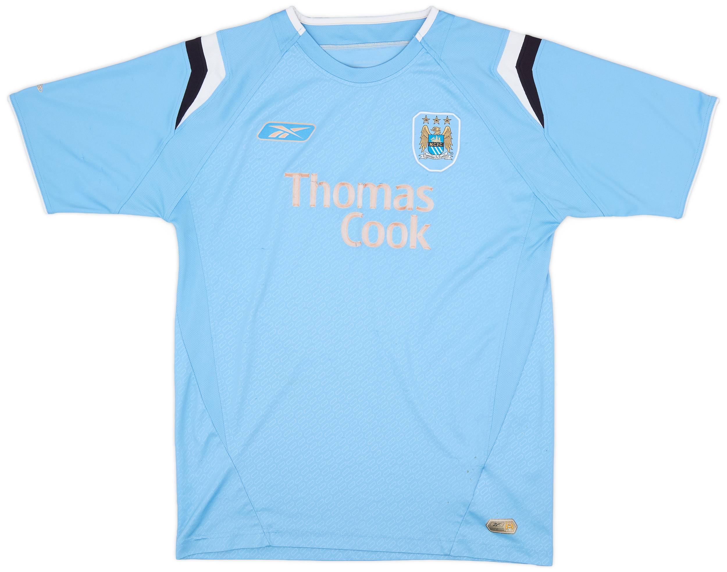 2004-05 Manchester City Home Shirt - 4/10 - (M)
