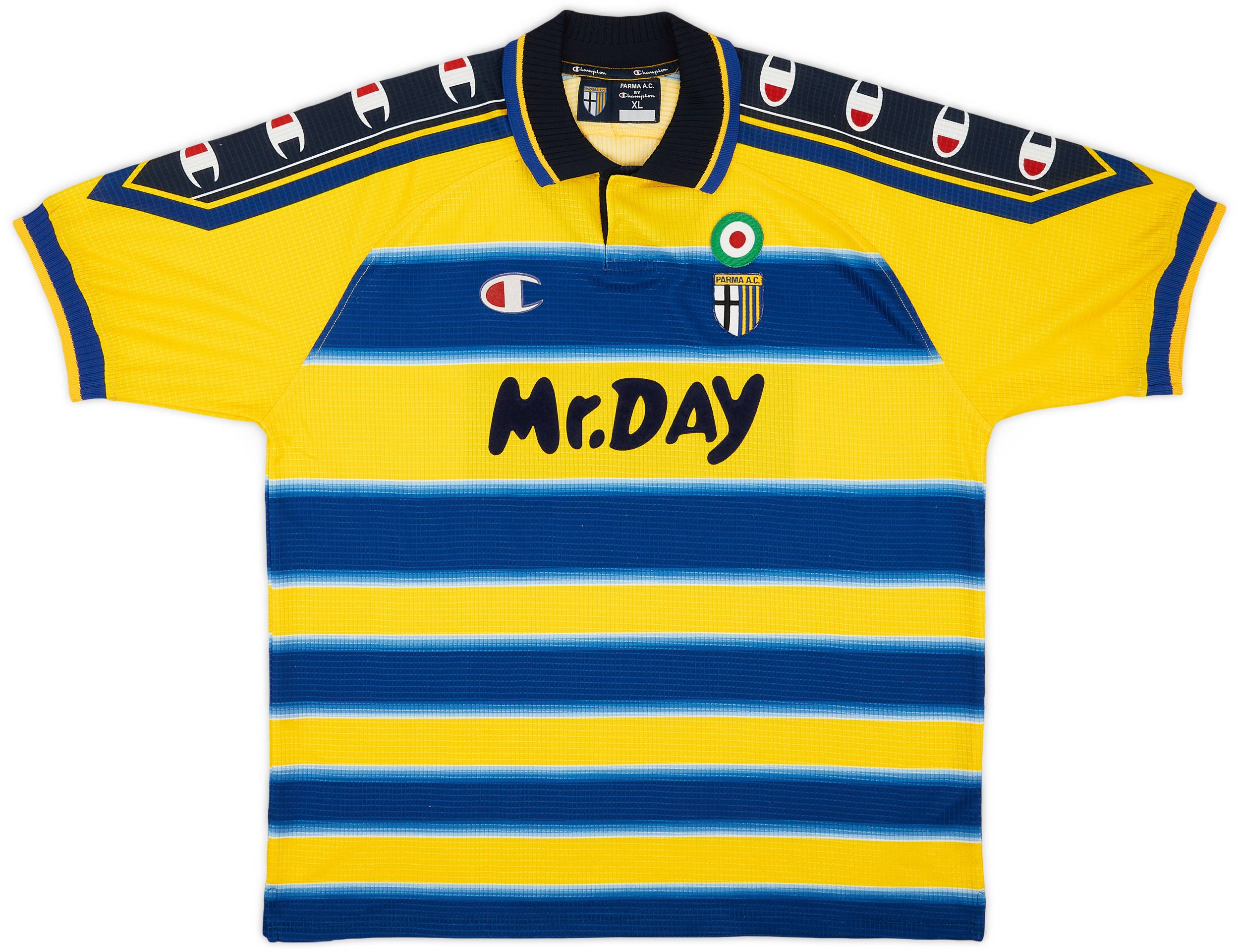 1999 00 Parma Home Shirt 8 10 XL