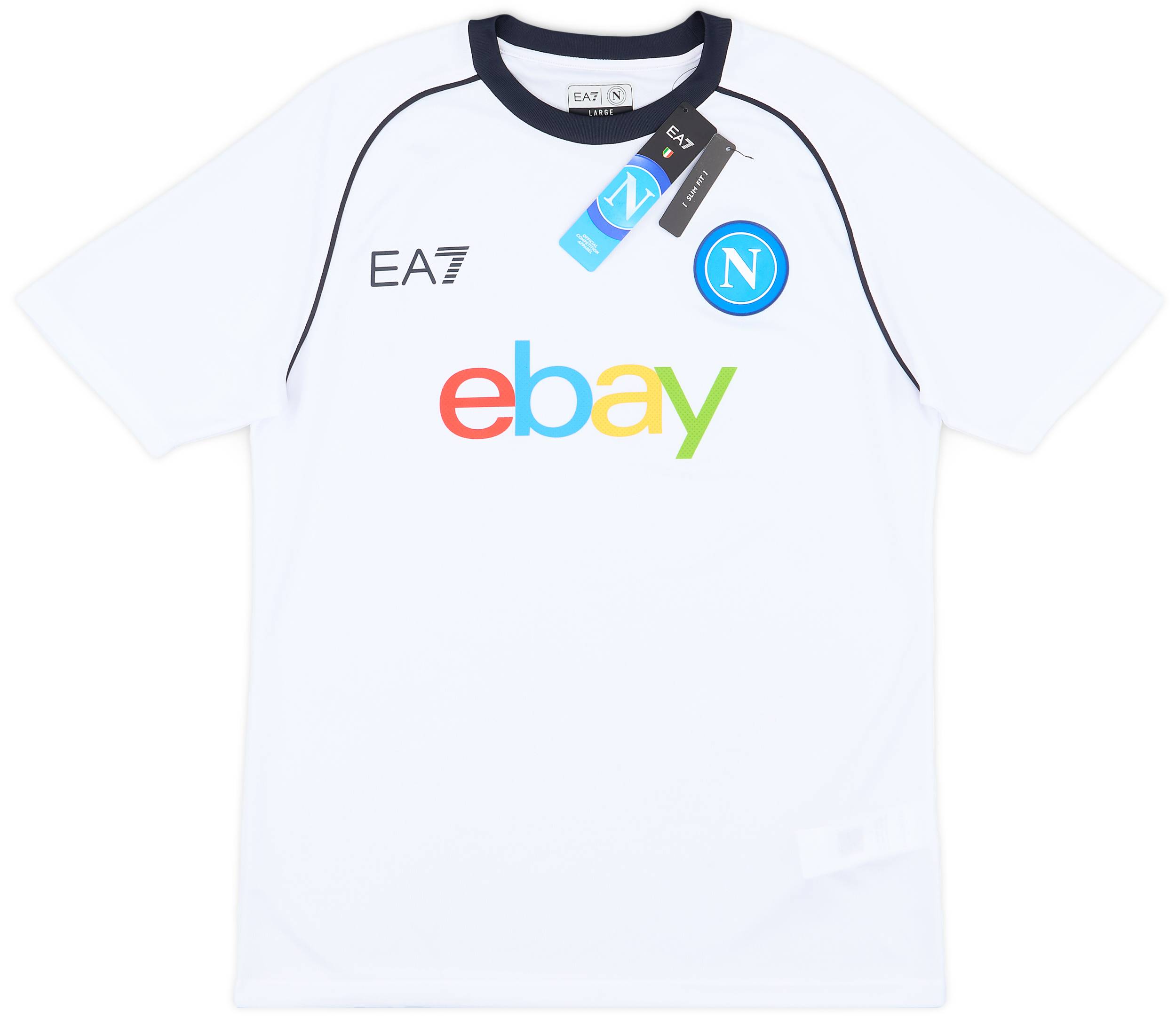2023-24 Napoli EA7 Pre-Match Shirt