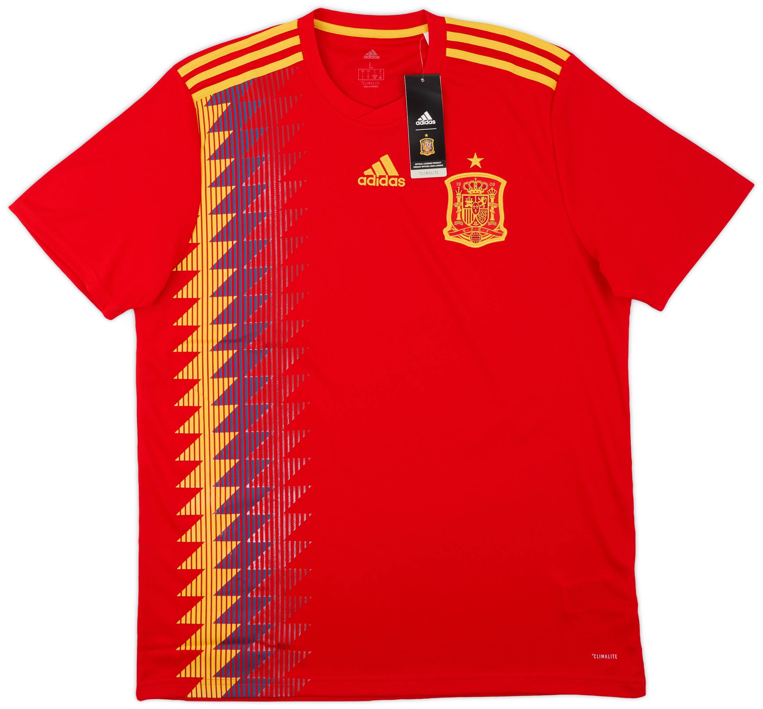 2018-19 Spain Home Shirt