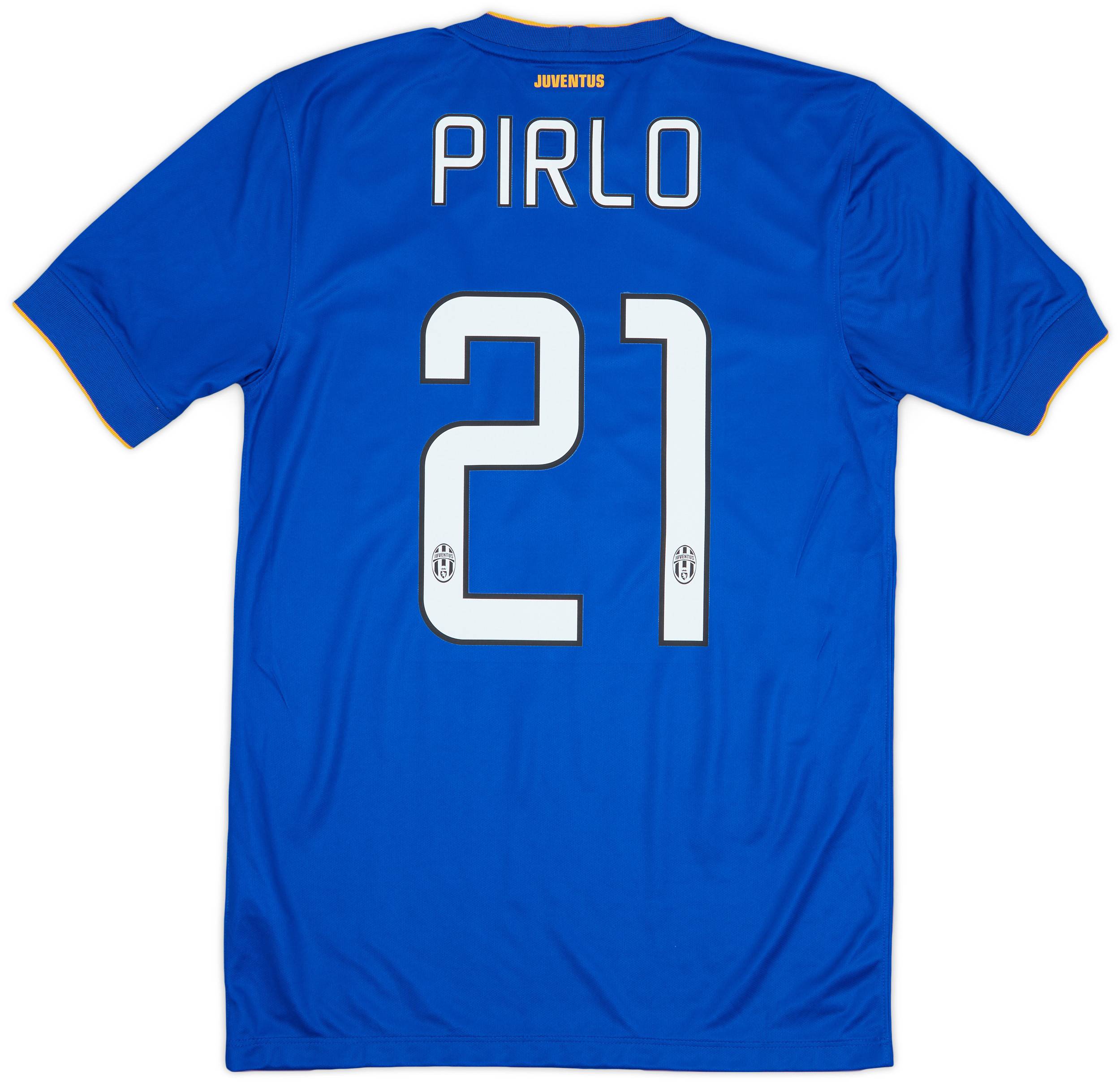 2014-2015 ユベントス 21番 PIRLO 2014-15 Juventus Away Shirt Pirlo #21 (S)