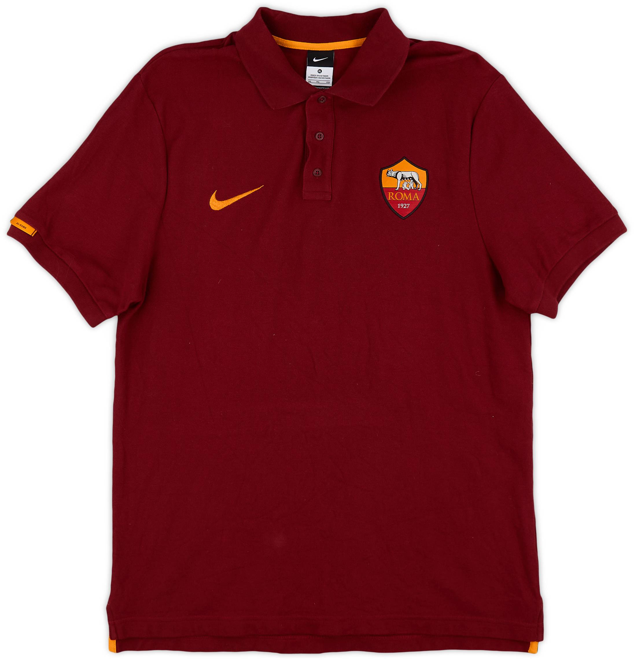 2015-16 Roma Nike Polo Shirt - 8/10 - (XL)