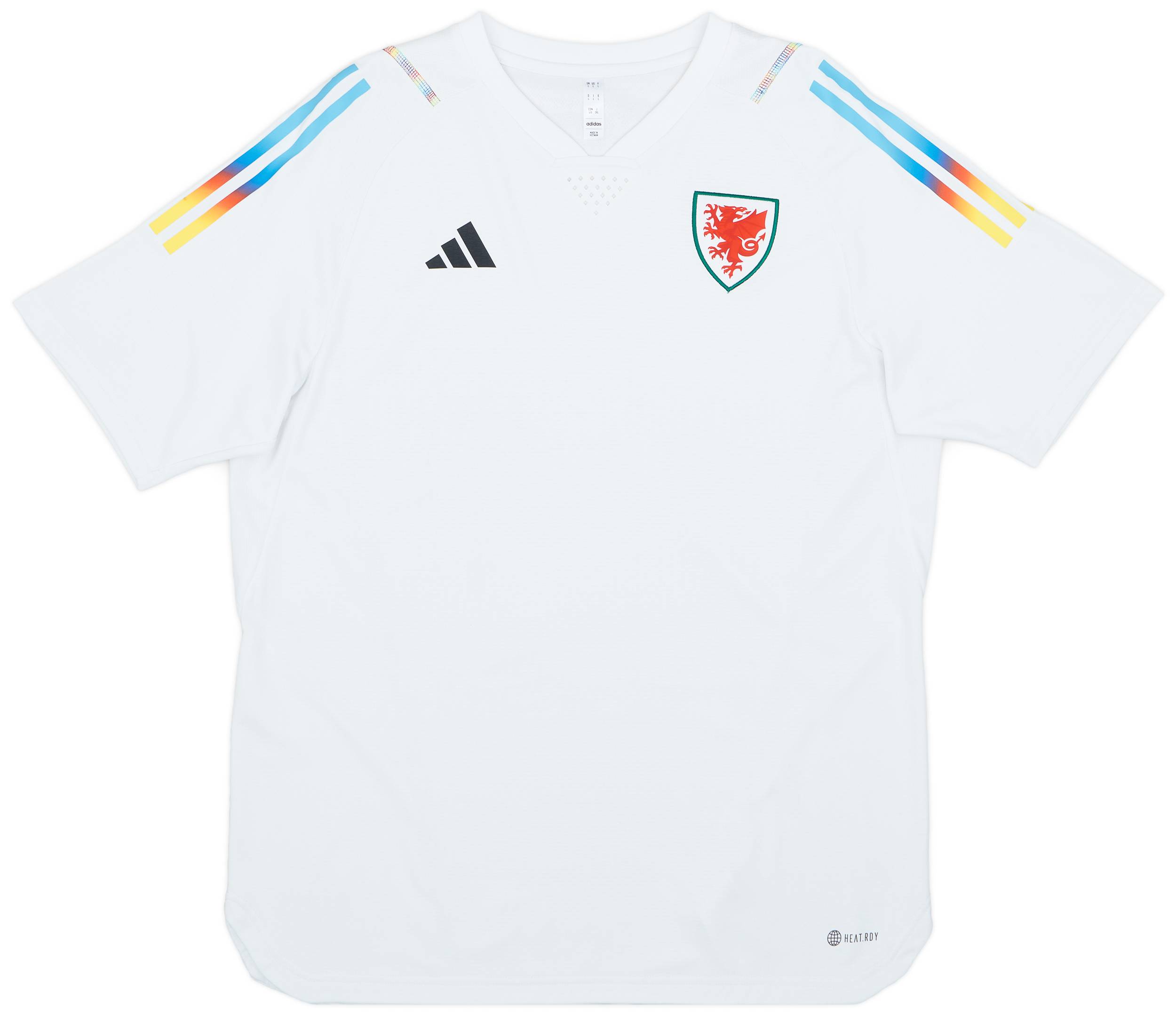 2022-23 Wales adidas Training Shirt - 9/10