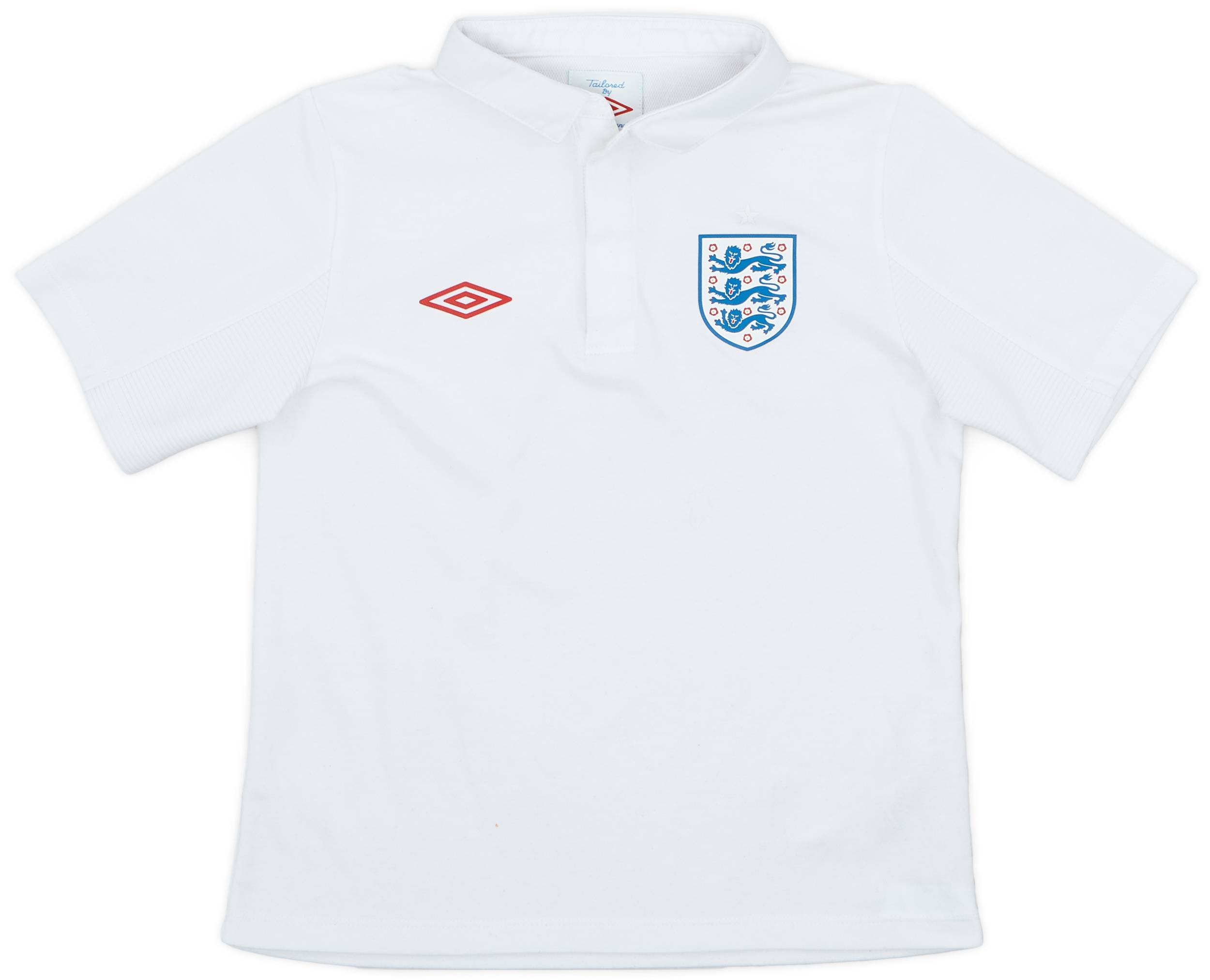 2009-10 England Home Shirt - 6/10 - (S.Boys)