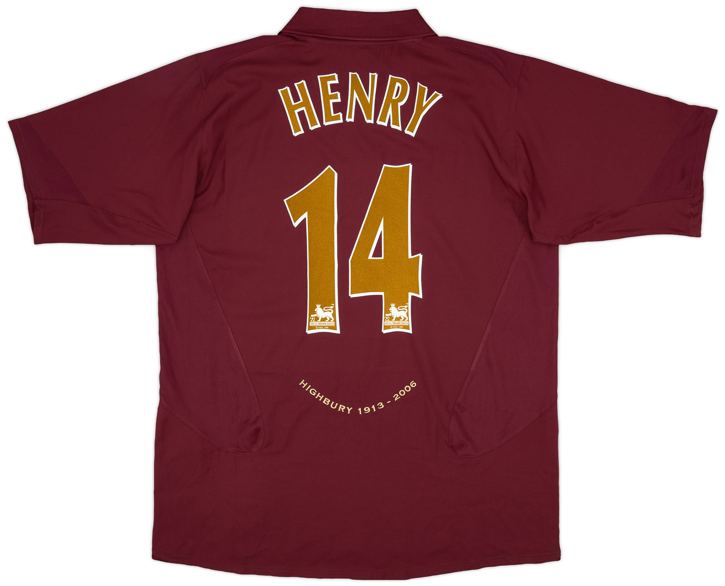 Amazon.co.jp: 05-06 Arsenal アーセナル 14番 アンリ HENRY