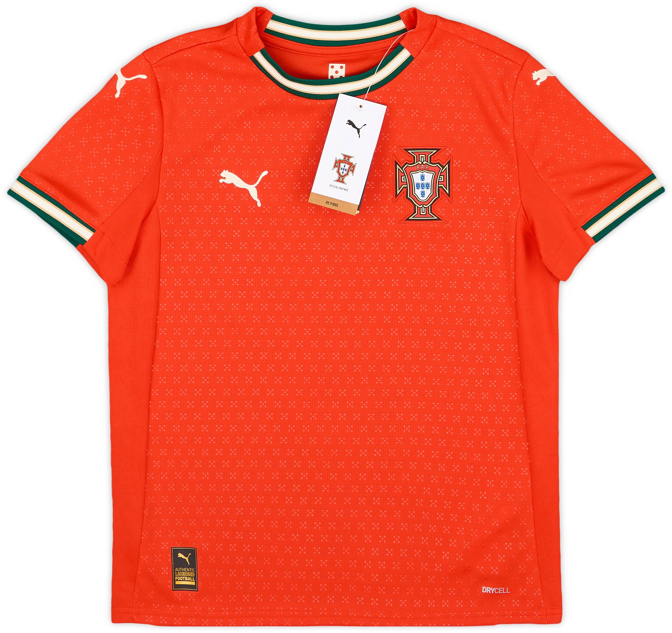 2025-26 Portugal Home Shirt (KIDS)