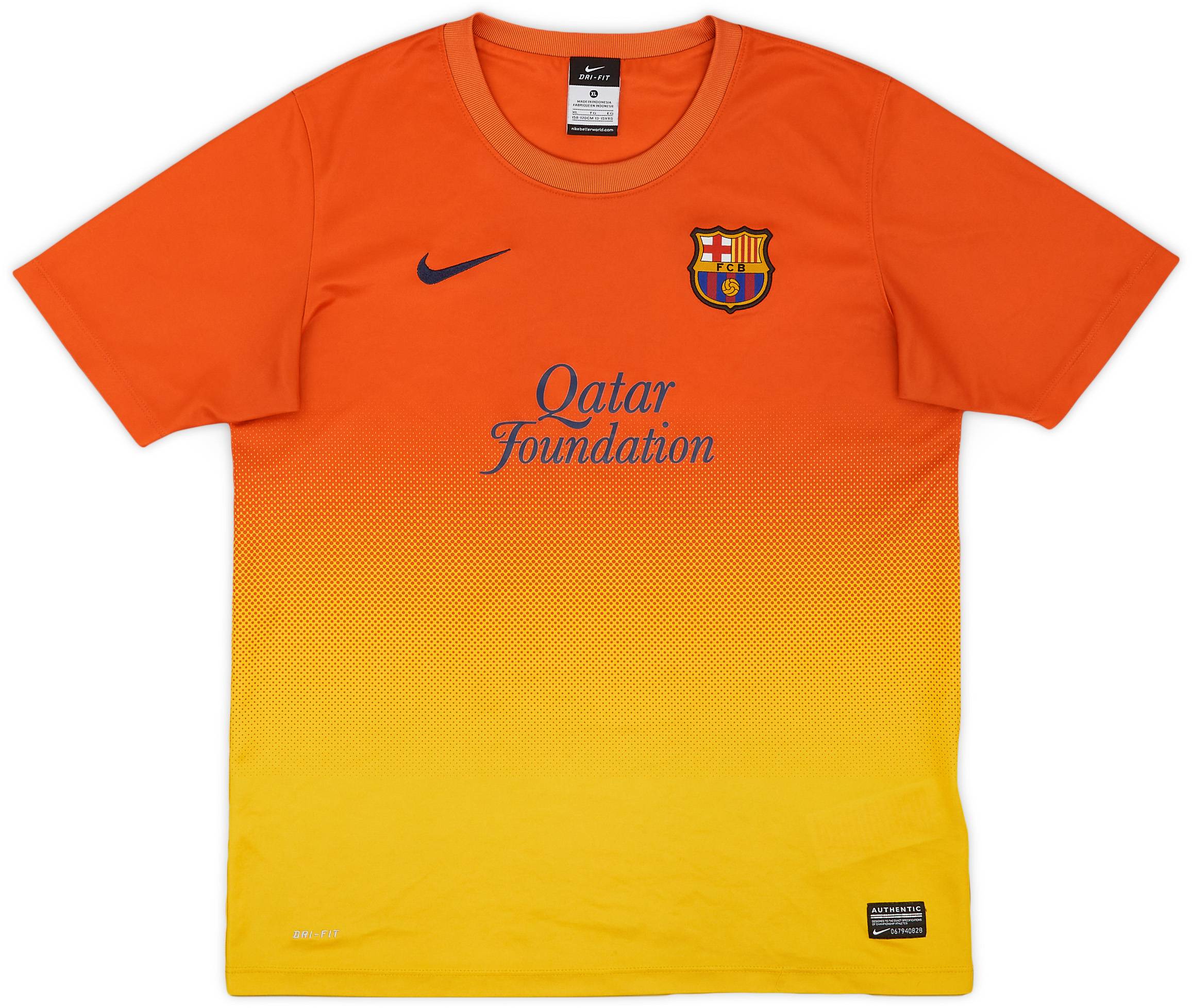 Orange and yellow barcelona jersey hot sale