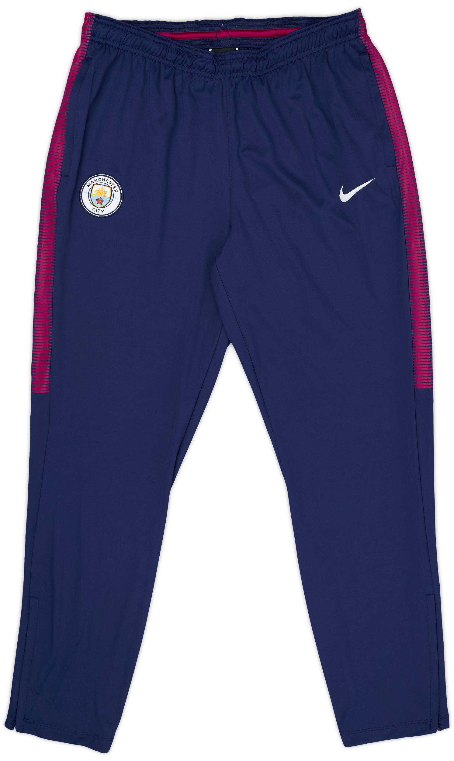 2017-18 Manchester City Nike Track Pants/Bottoms - 8/10 - (L)