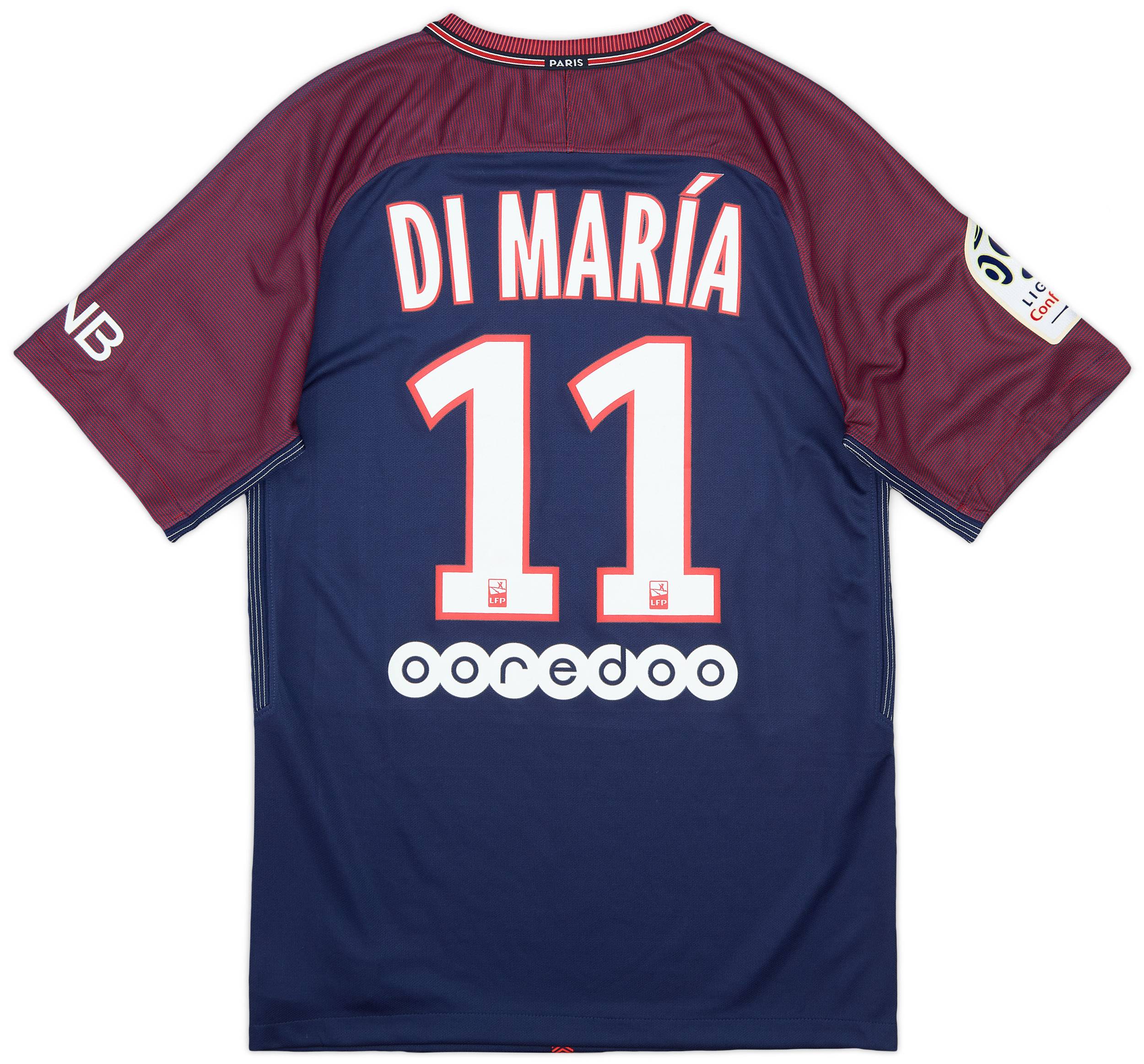 2017-18 Paris Saint-Germain Home Shirt Di Maria #11 (S)