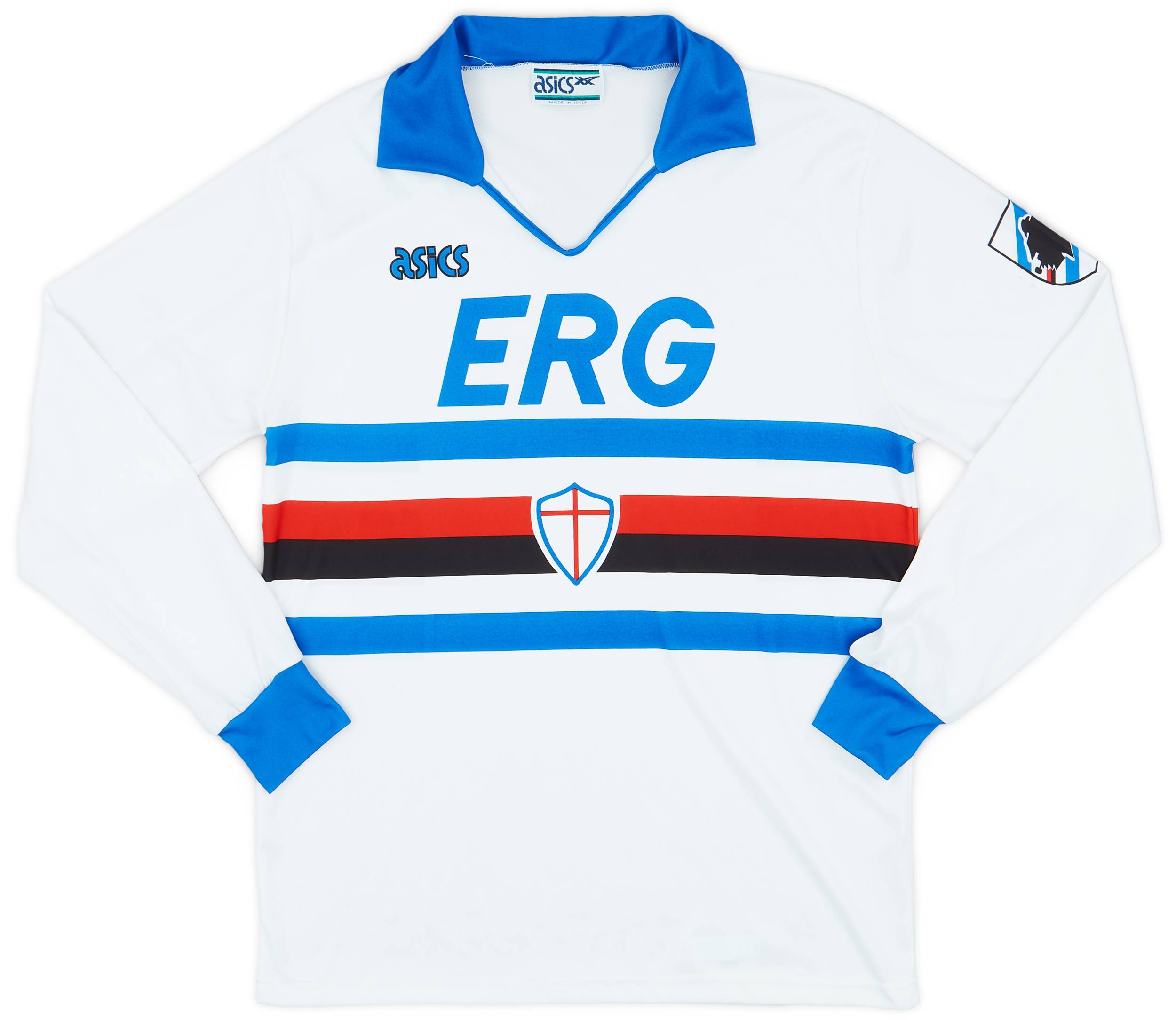 1991-92 Sampdoria Away L/S Shirt - 7/10 - (L)