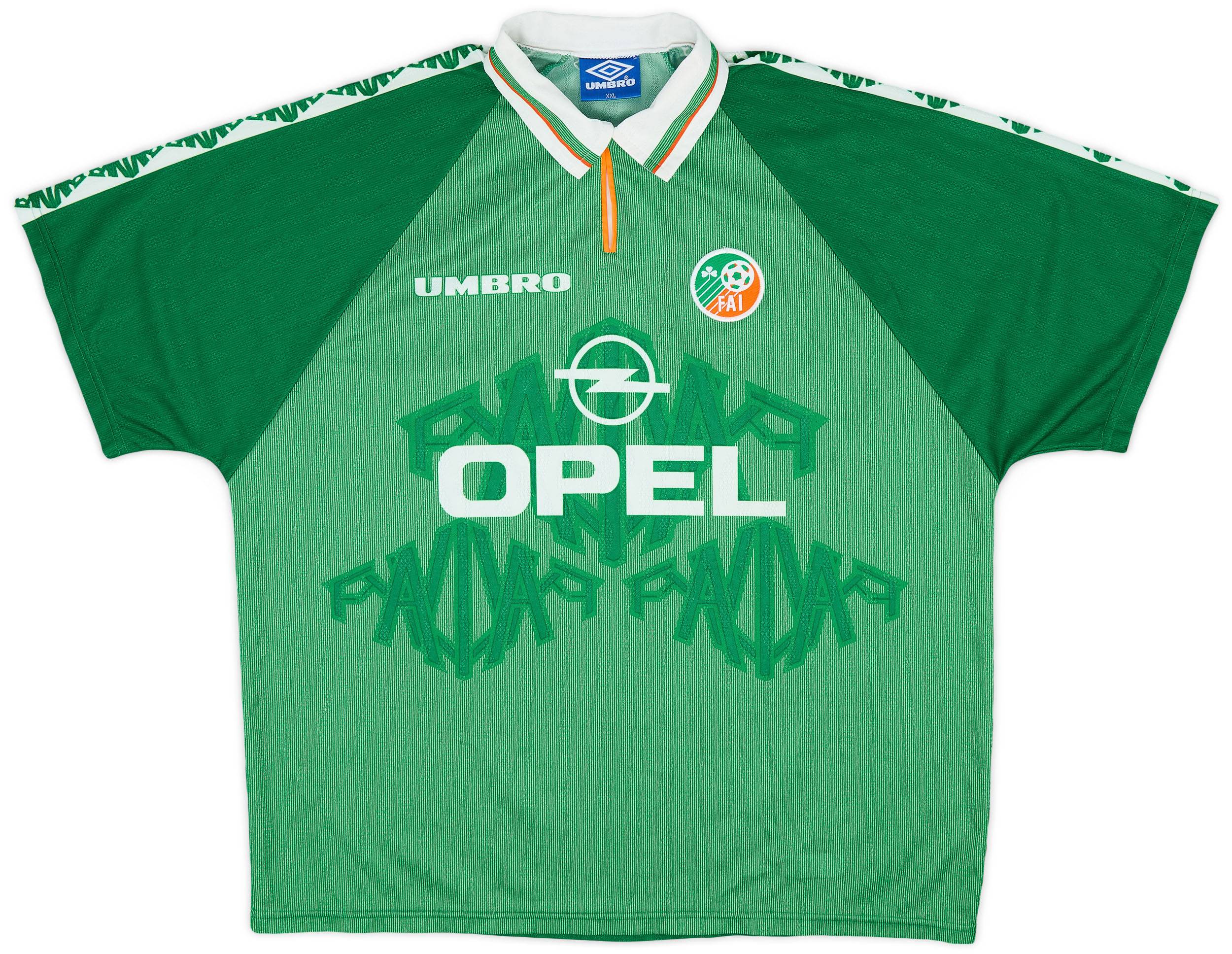 1996-98 Ireland Home Shirt - 8/10 - (XXL)