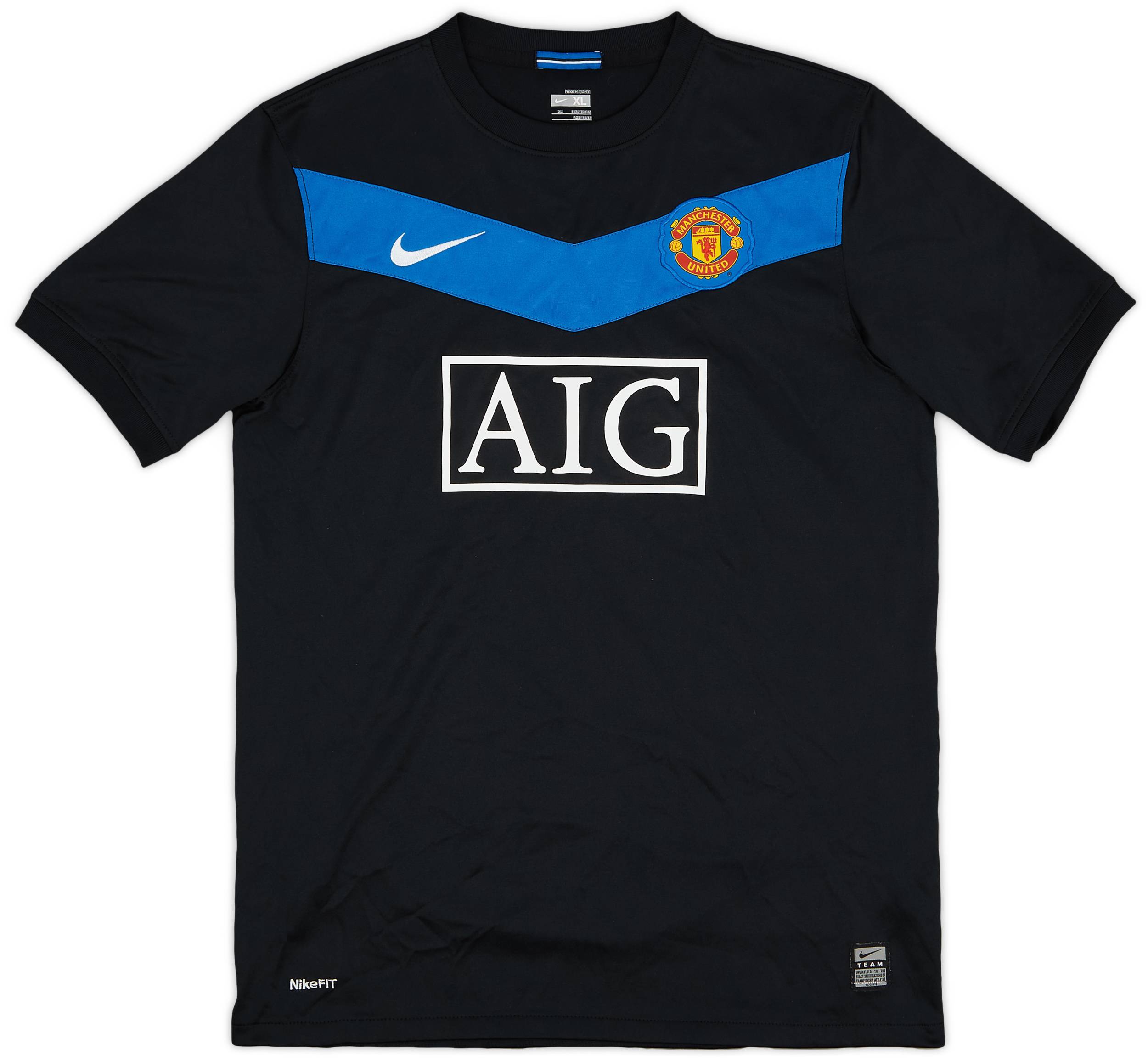 2009-10 Manchester United Away Shirt - 9/10 - (XL.Boys)