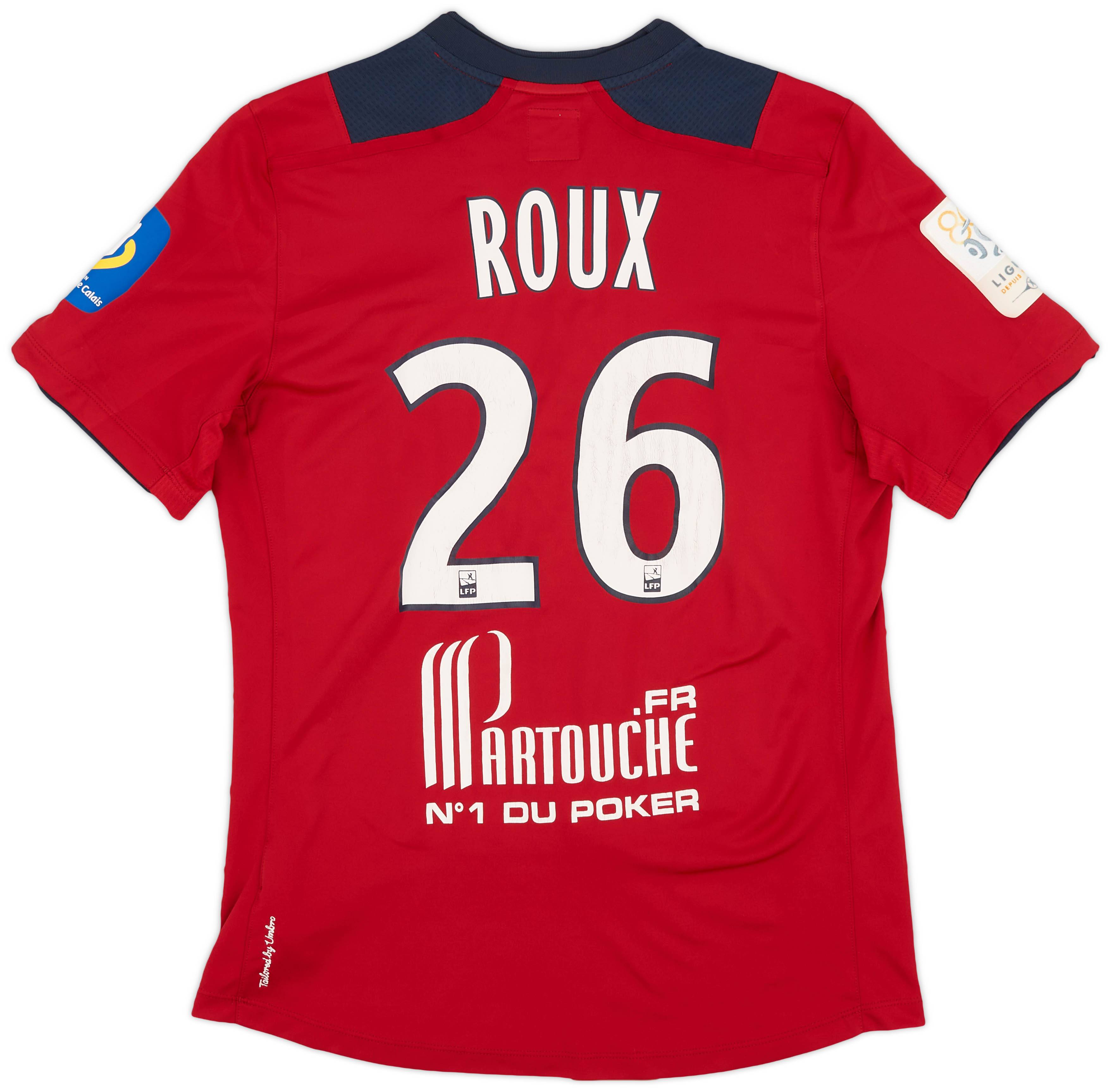 2012 13 Lille Home Shirt Roux 26 5 10 M