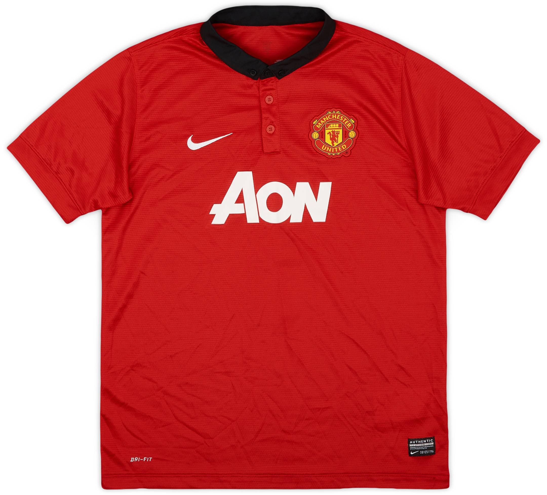 2013-14 Manchester United Home Shirt - 9/10 - (XL.Boys)