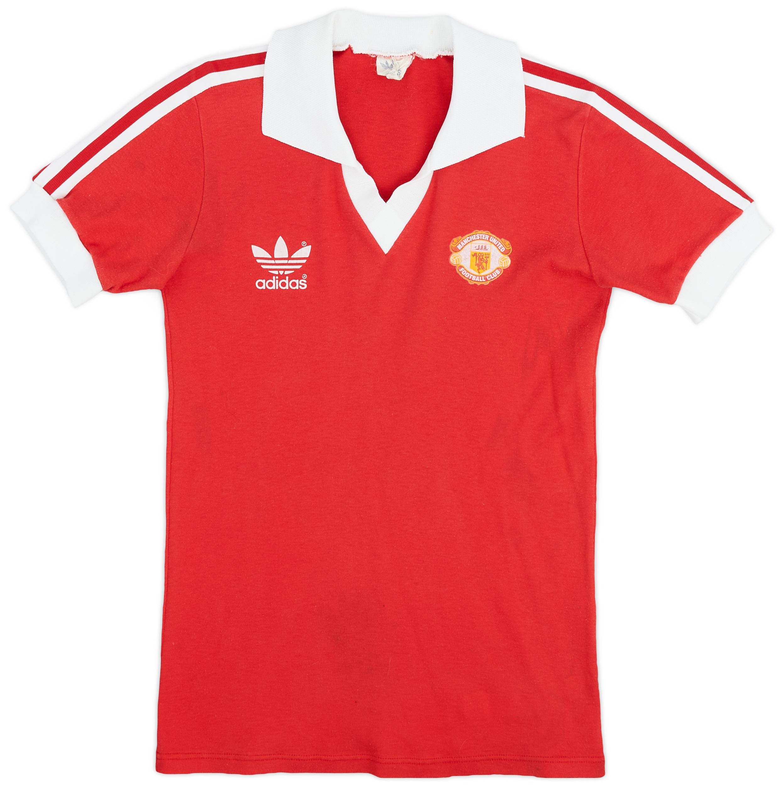 1980-82 Manchester United Home Shirt - 8/10 - (S)