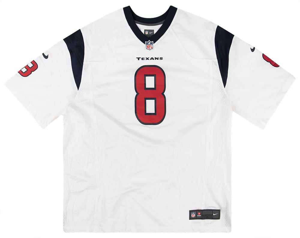 2012-13 Houston Texans Schaub #8 Nike Game Jersey (Away) Y