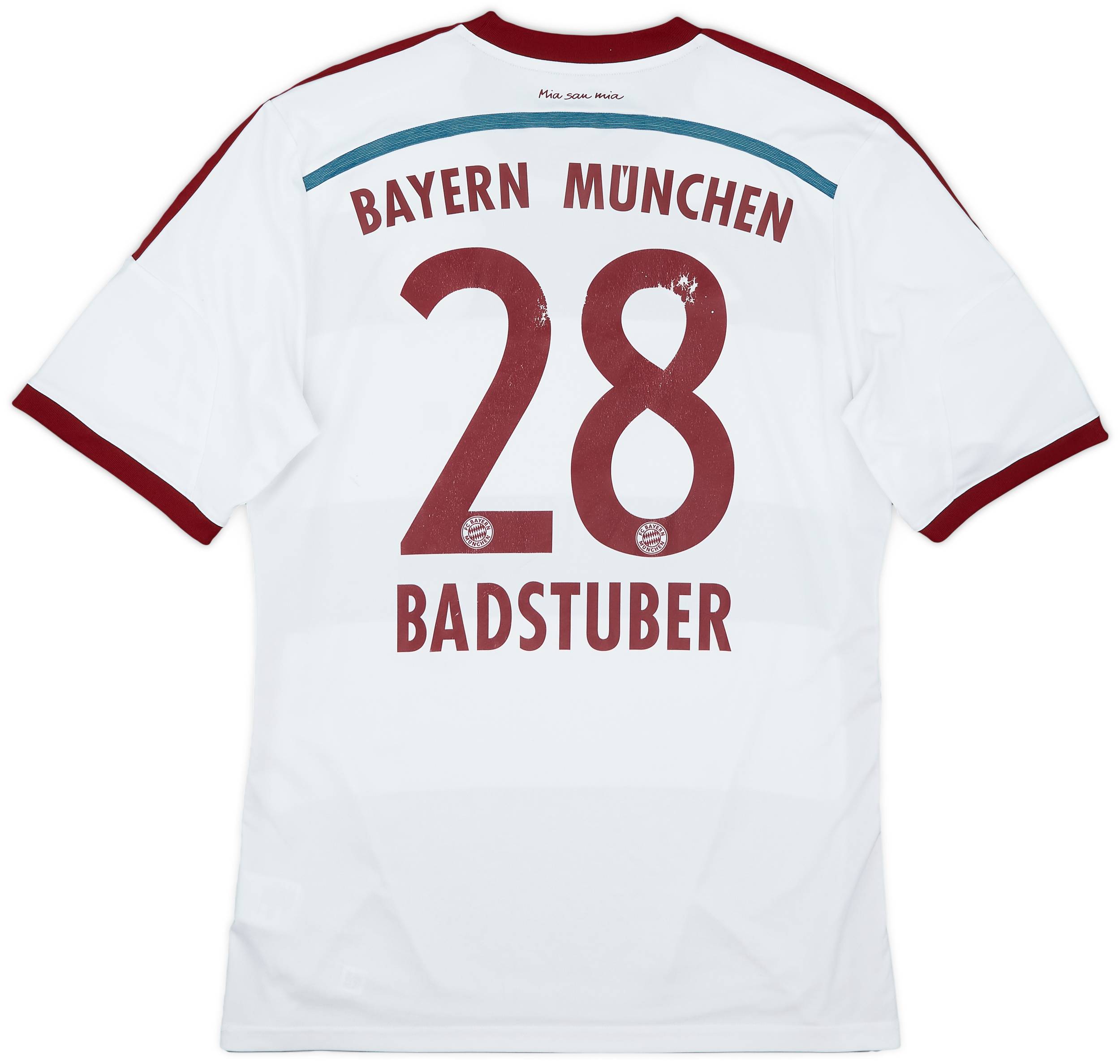 2014-15 Bayern Munich Away Shirt Badstuber #28 - 5/10 - (L)