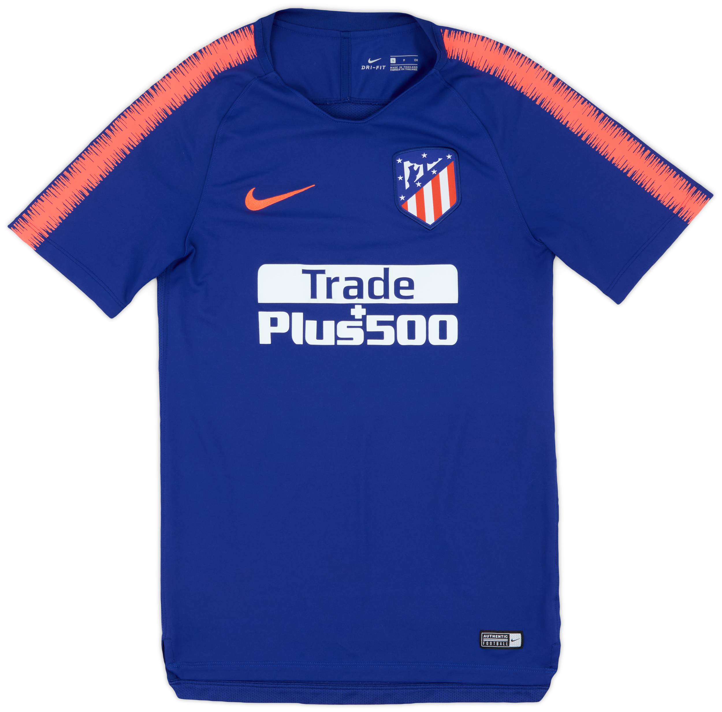 2018-19 Atletico Madrid Nike Training Shirt - 9/10 - (S)