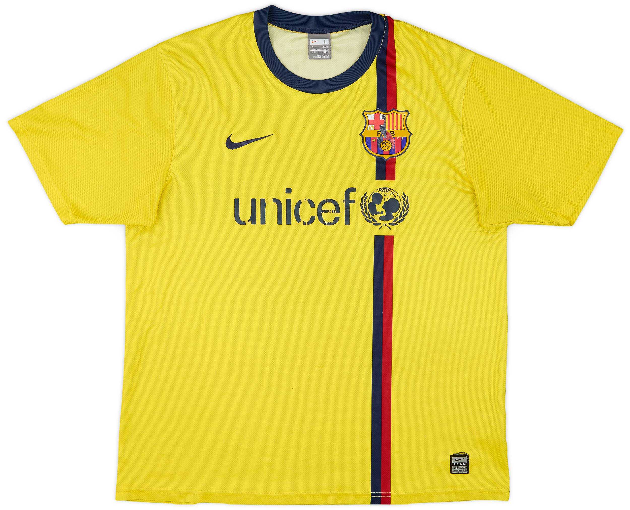 2008-10 Barcelona Basic Away Shirt - 3/10 - (L)
