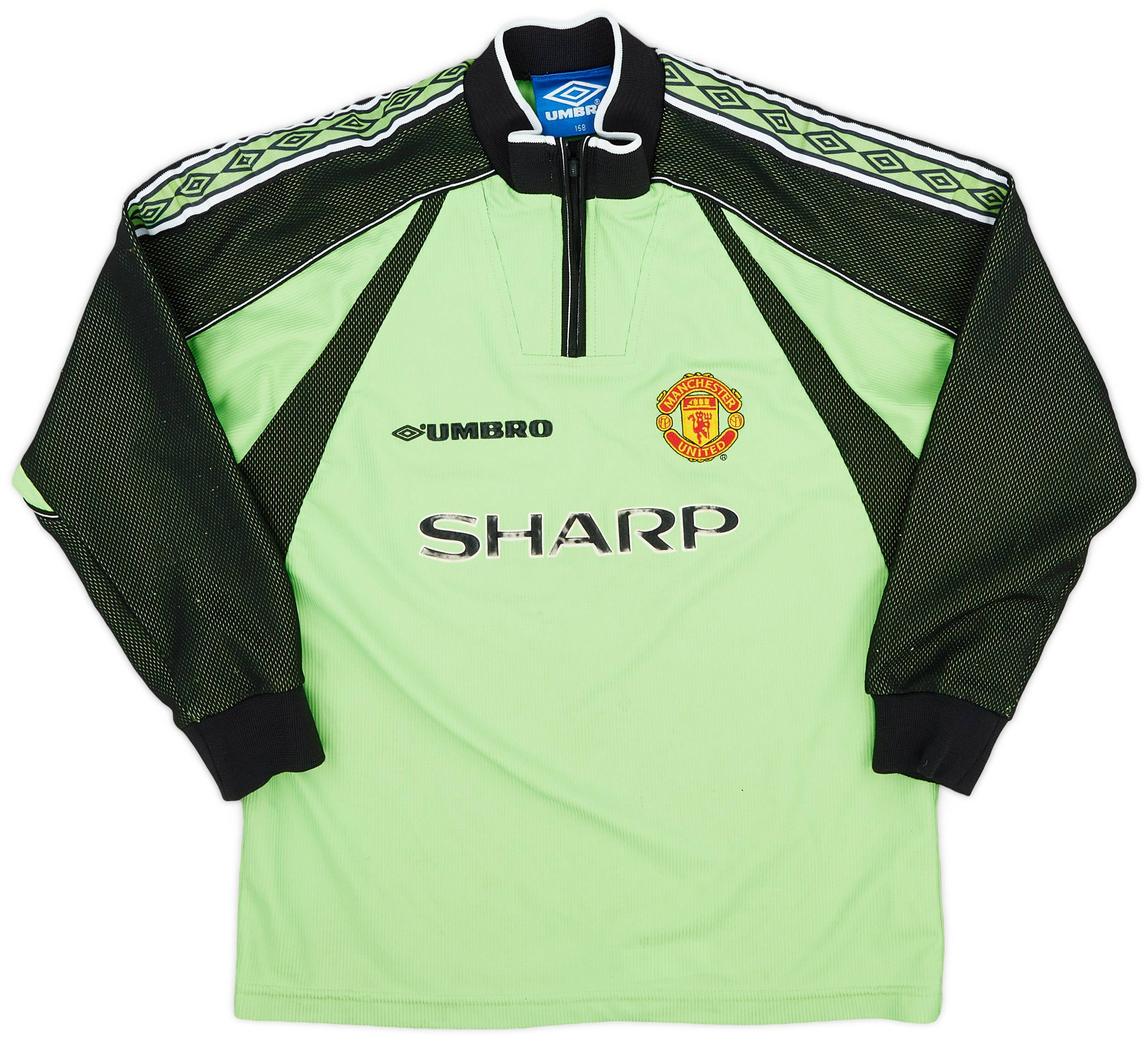 1998-99 Manchester United GK Shirt - 6/10 - (L.Boys)