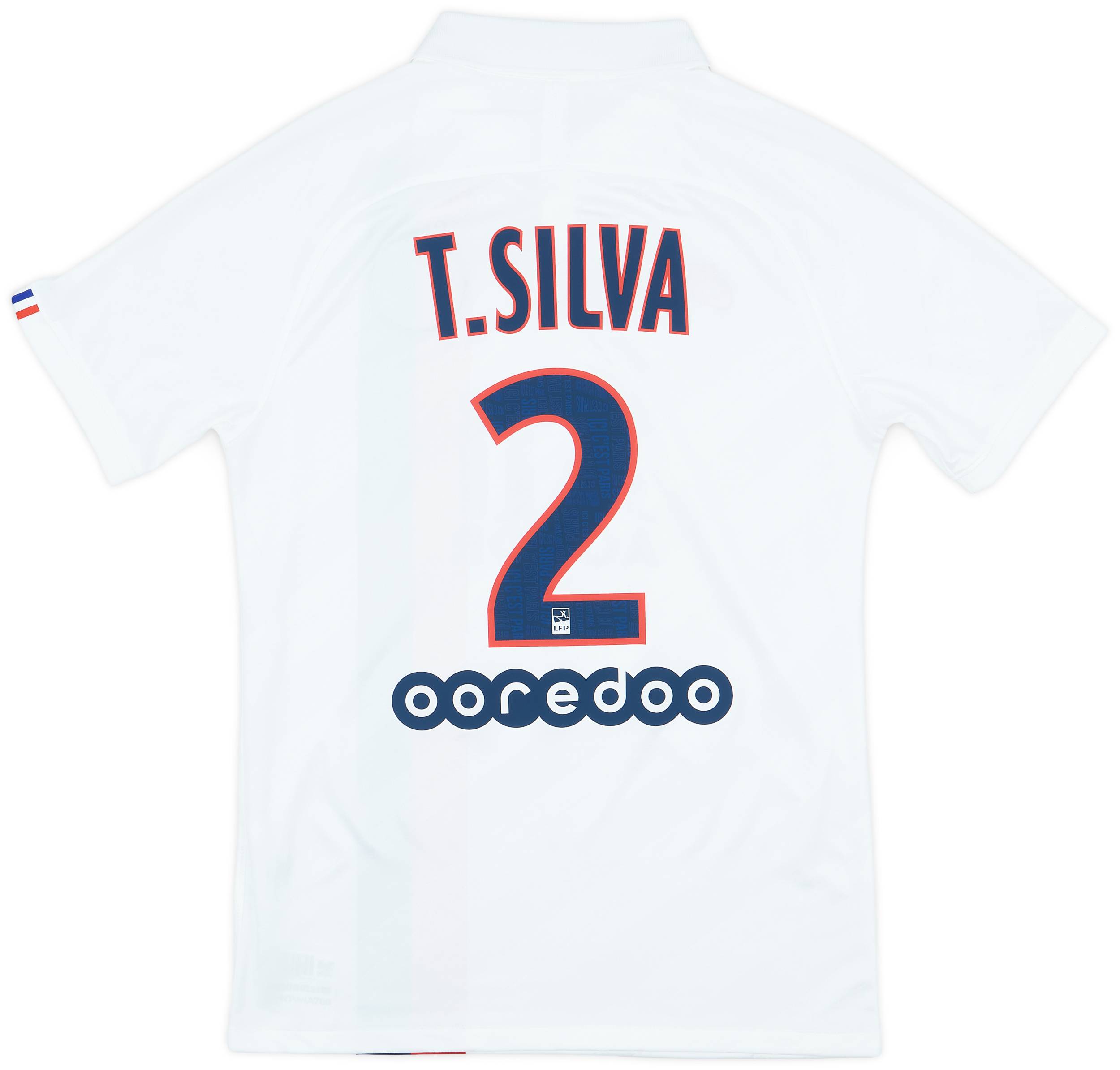 2019-20 Paris Saint-Germain Third Shirt T.Silva #2 - 9/10 - (S)