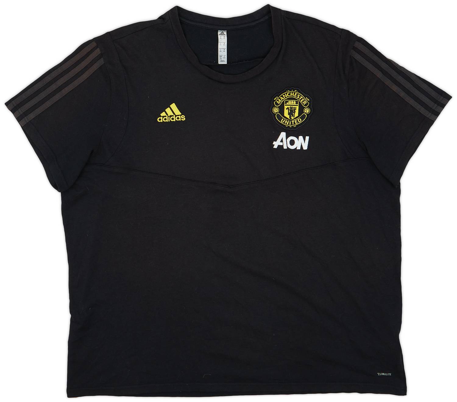 2019-20 Machester United Training Tee - 8/10 - (XXL)