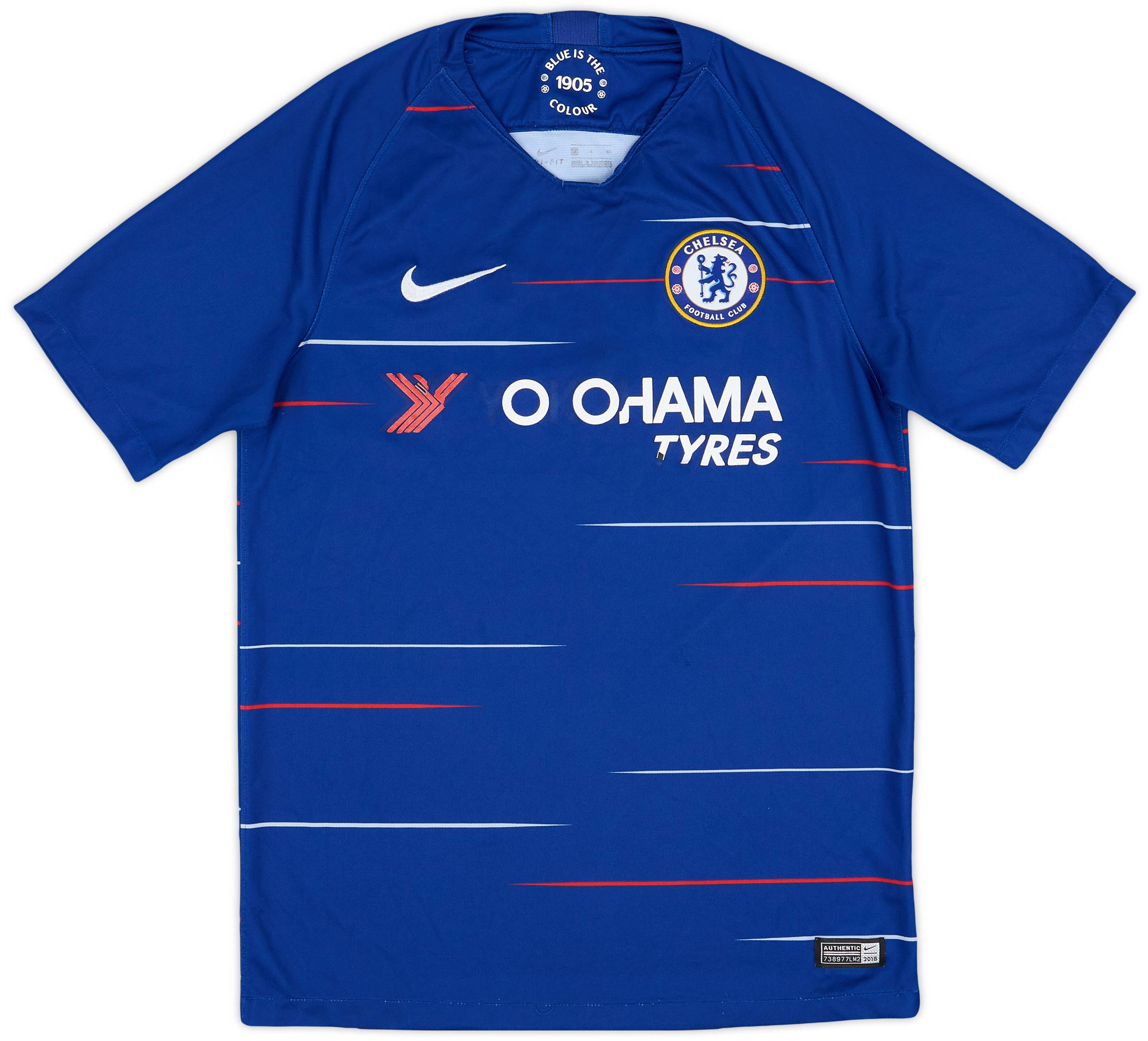 2018-19 Chelsea Home Shirt - 3/10 - (S)