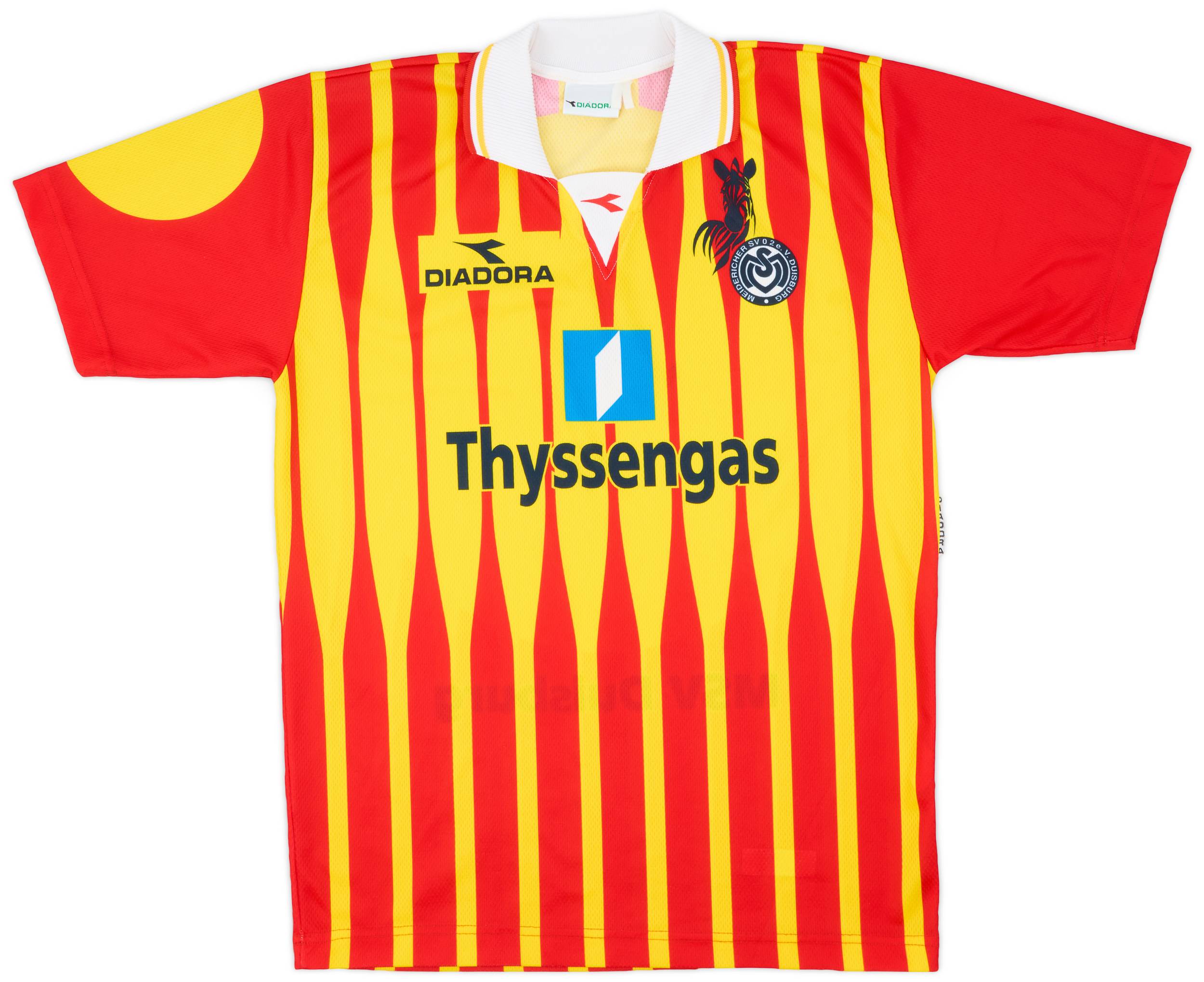 DIADORA MSV DUISBURG 96/97M~Lサッカー ユニフォーム DIADORA MSV DUISBURG 96/97M~Lサッカー ユニフォーム｜Yahoo!フリマ