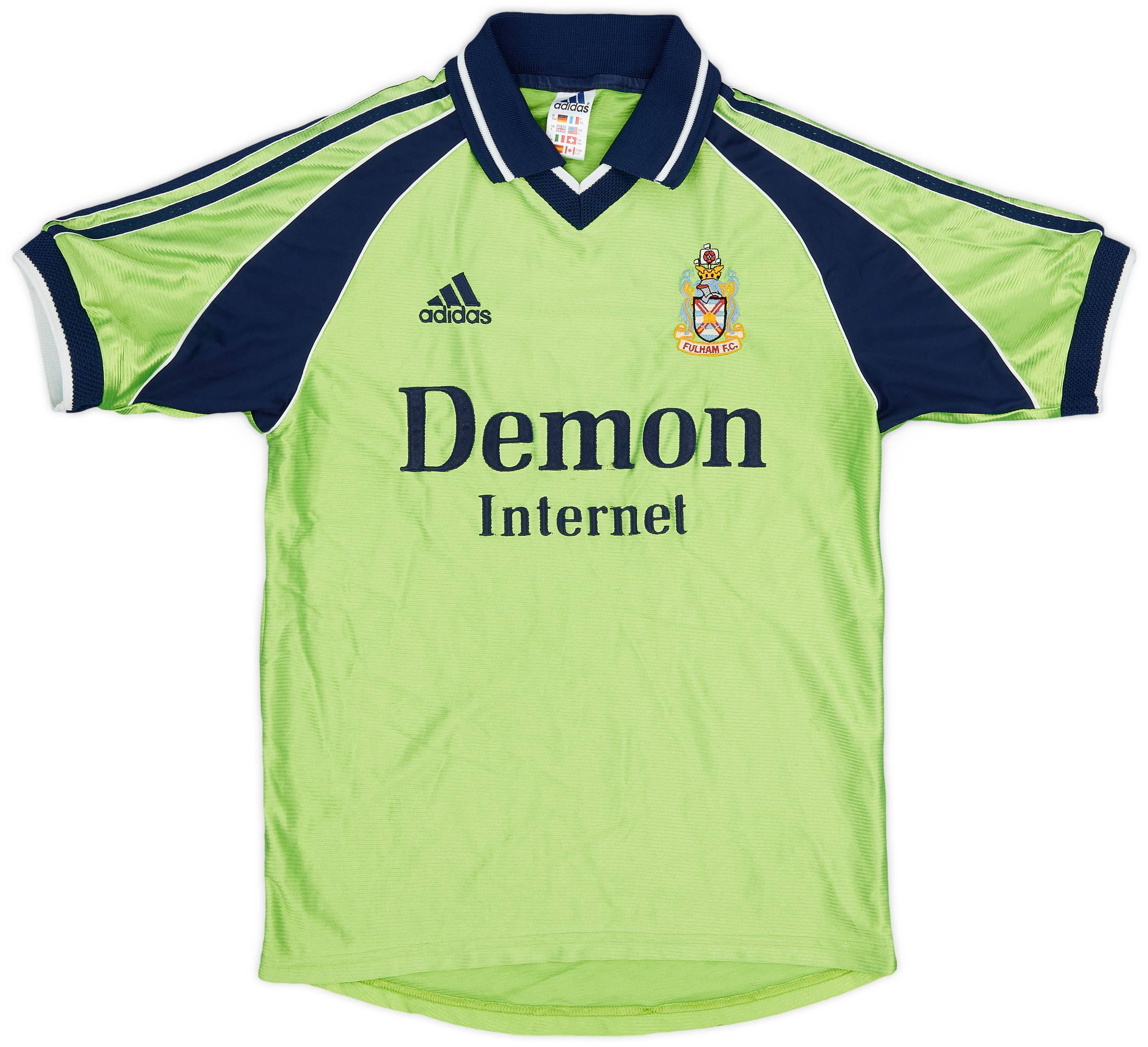 1999-00 Fulham Away Shirt - 5/10 - (L.Boys)