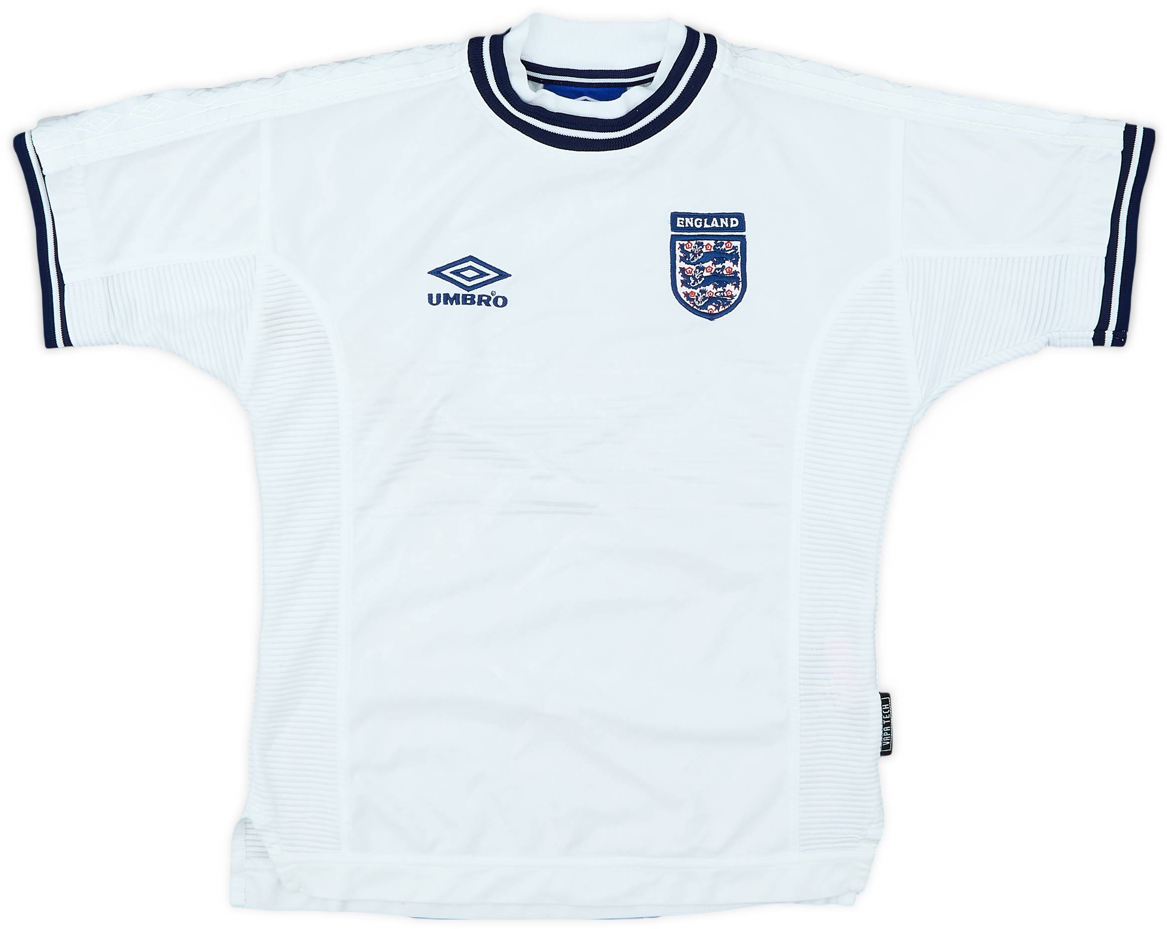 1999-01 England Home Shirt - 7/10 - (M.Boys)