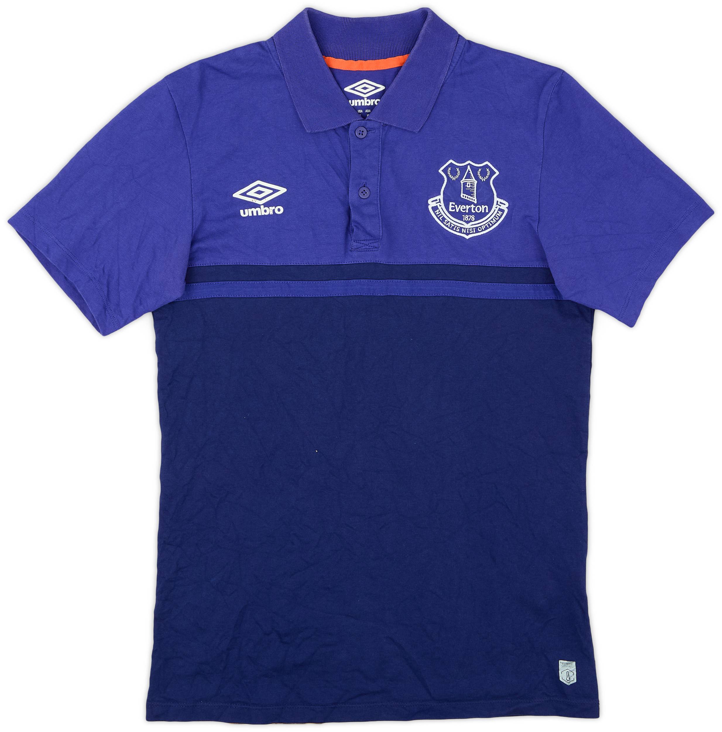2016-17 Everton Umbro Polo Shirt - 6/10 - (S)
