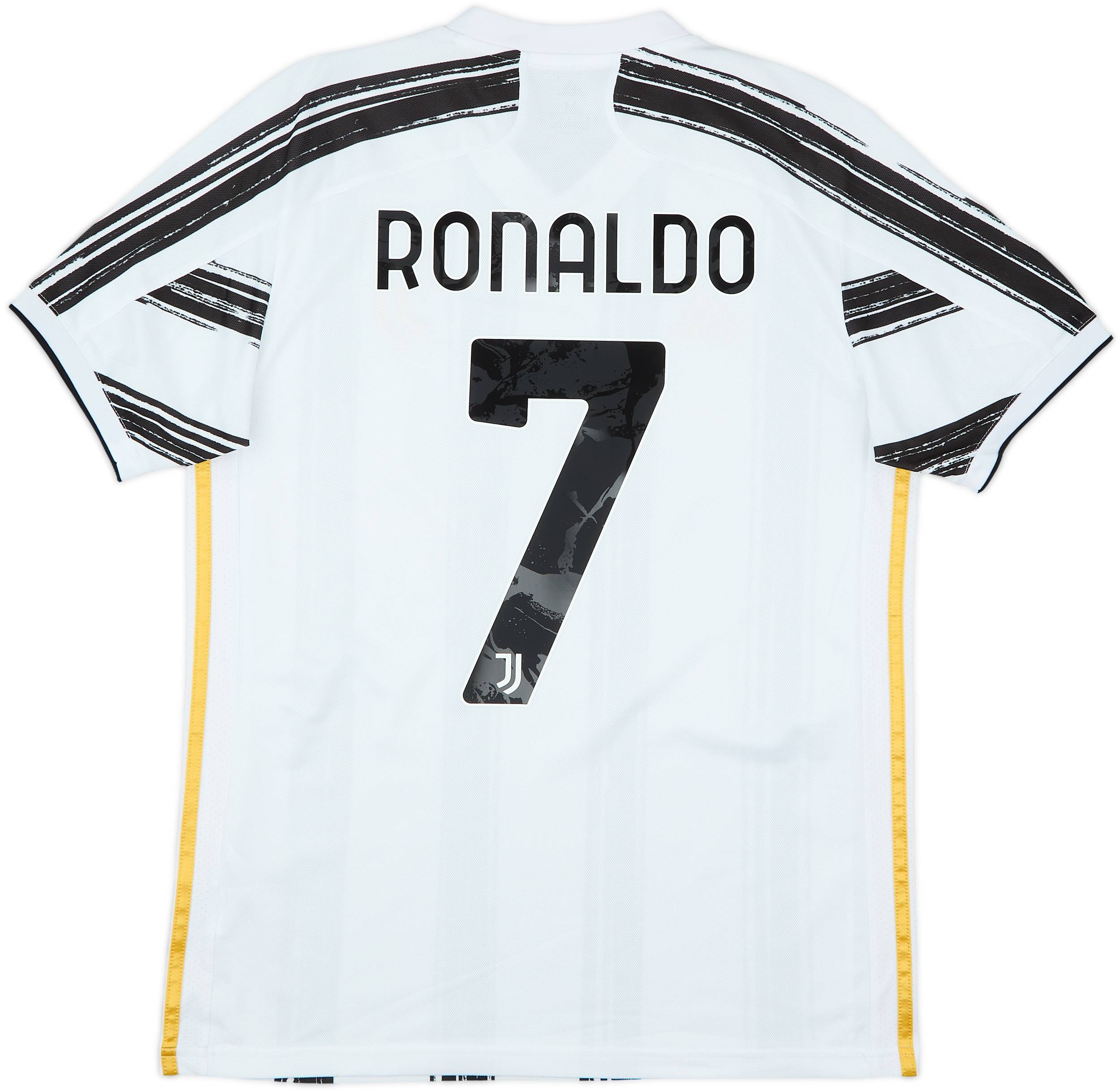 【おまけ付】 2020-21 Juventus Home Shirt Ronaldo #7 - 8/10 - (M) ウェア