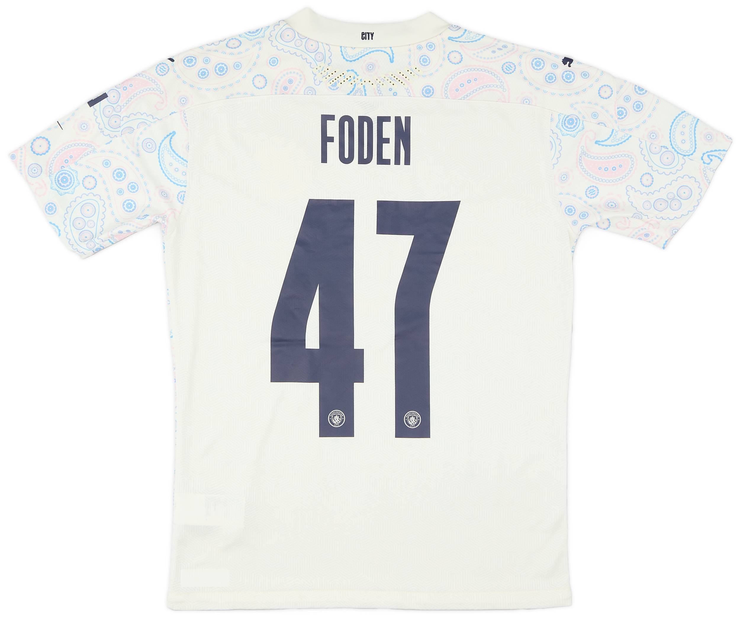 2020-21 Manchester City Player Issue Third Shirt Foden #47