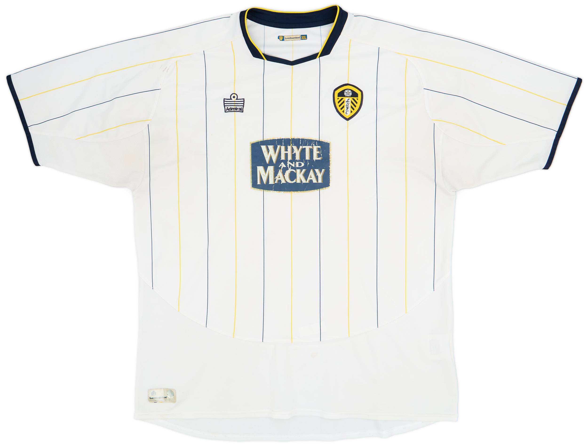 2005-06 Leeds United Home Shirt - 6/10 - (XXL)