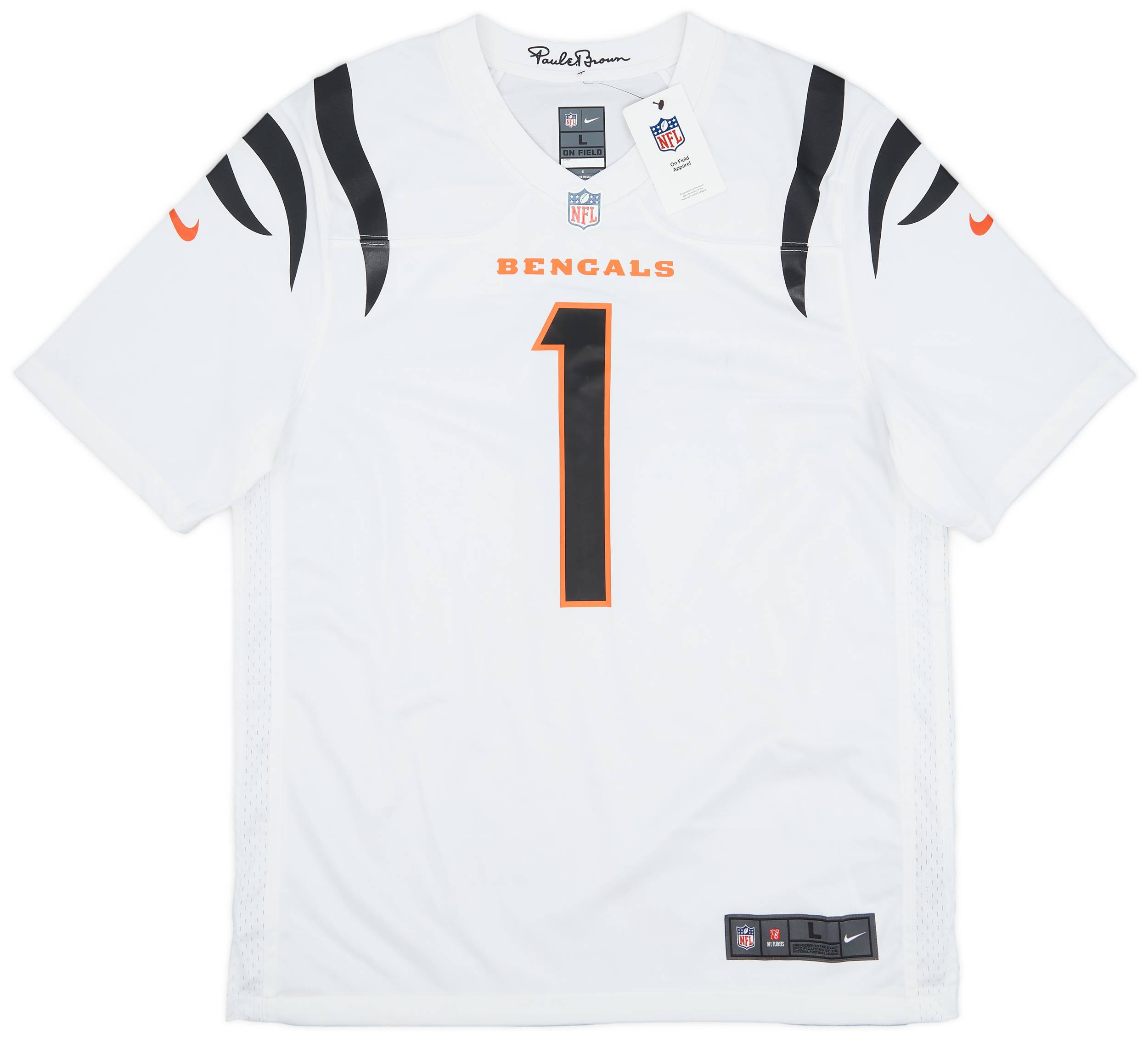Cincinnati Bengals Away Uniforms 2021-24 Cincinnati Bengals