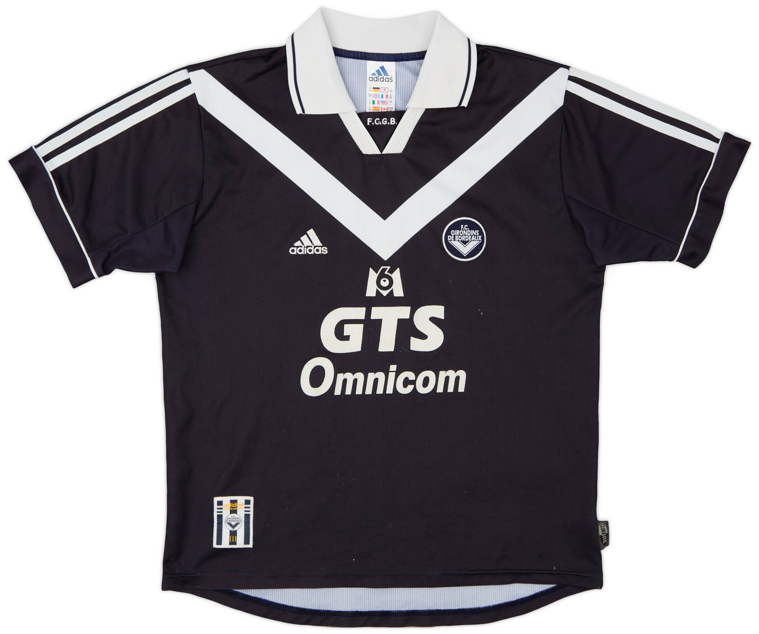 1999-00 Bordeaux Home Shirt - 7/10 - (L.Boys)