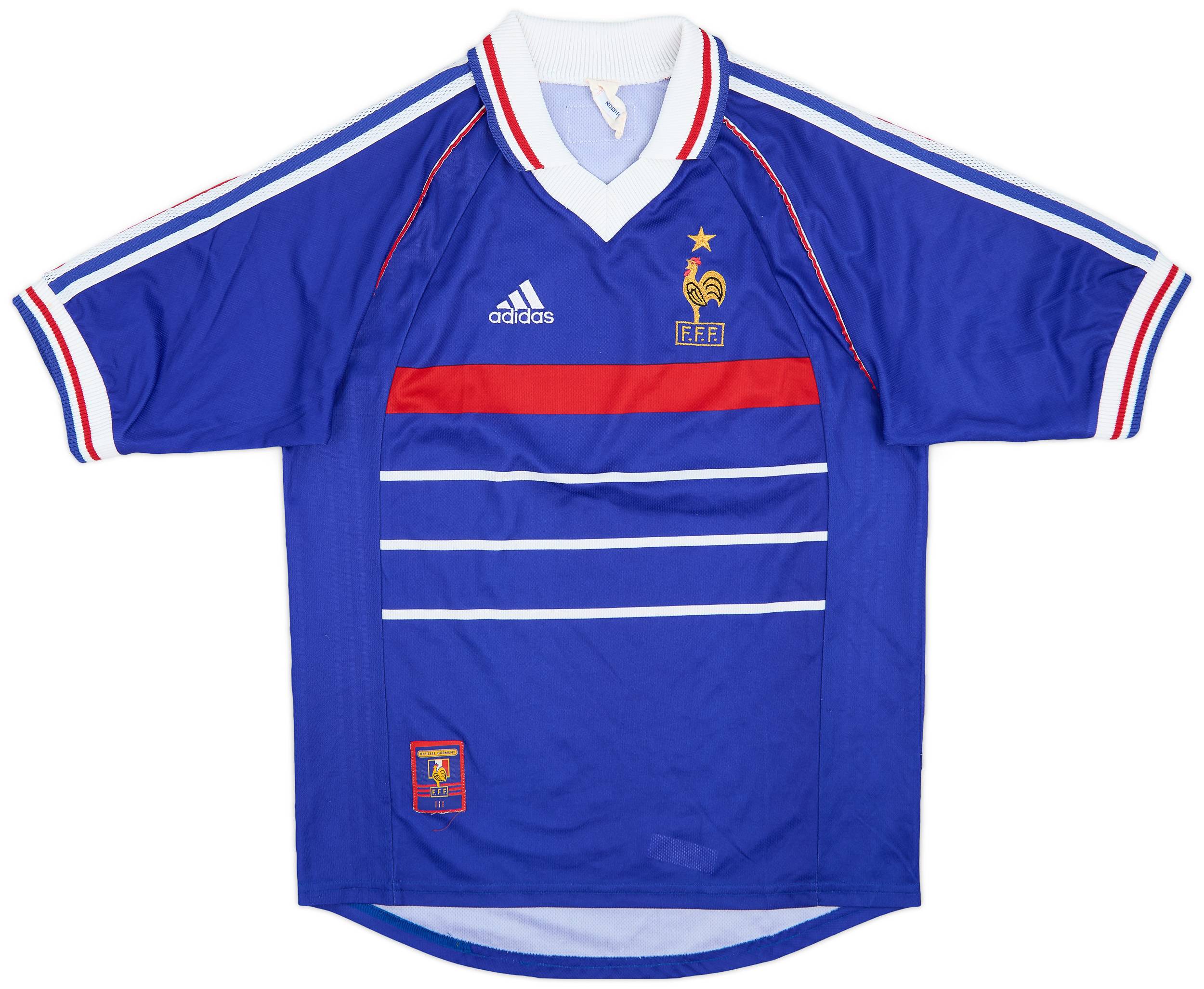 1998-00 France Home Shirt - 8/10 - (S)