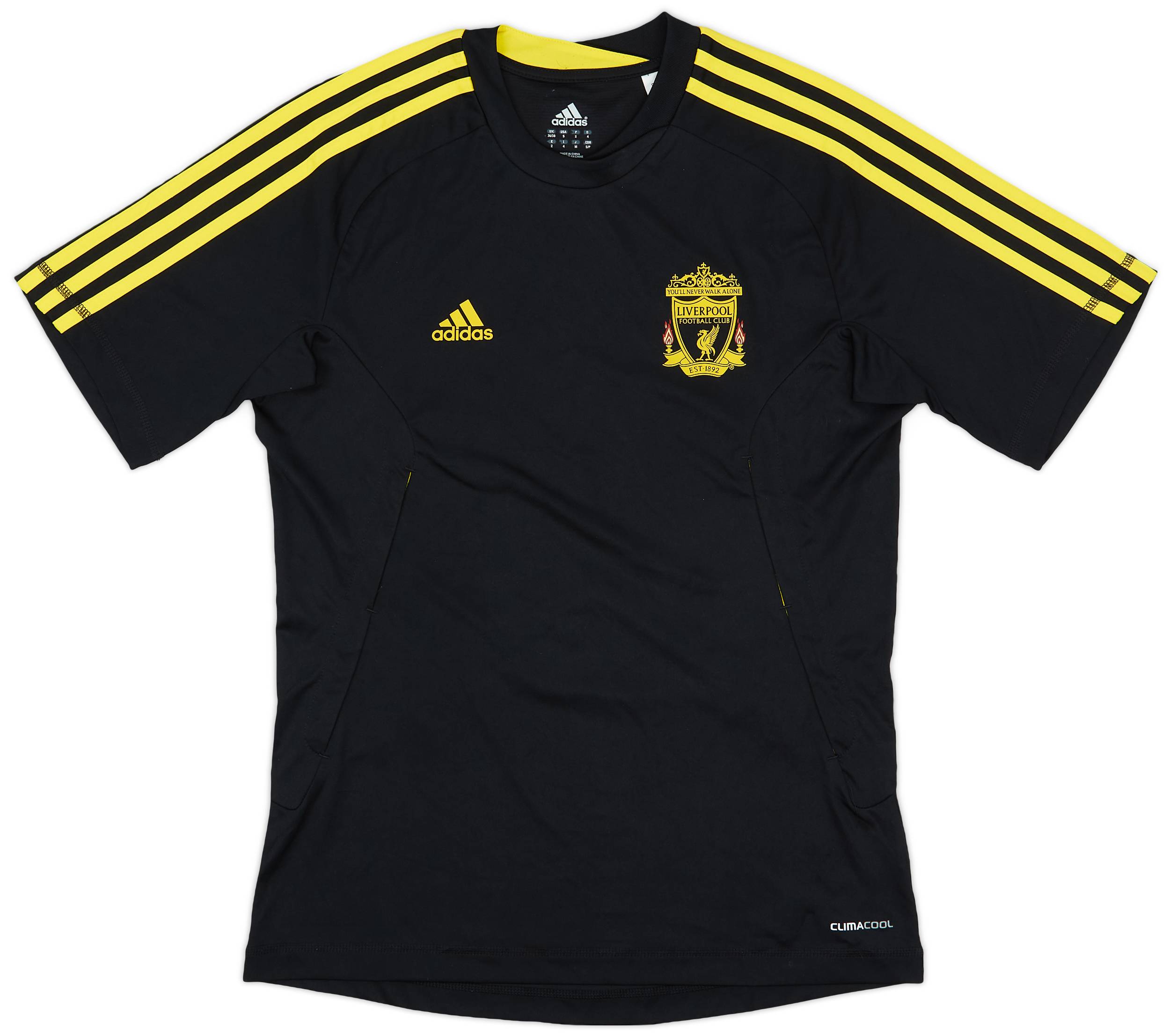 2010-11 Liverpool adidas Training Shirt - 9/10 - (S)
