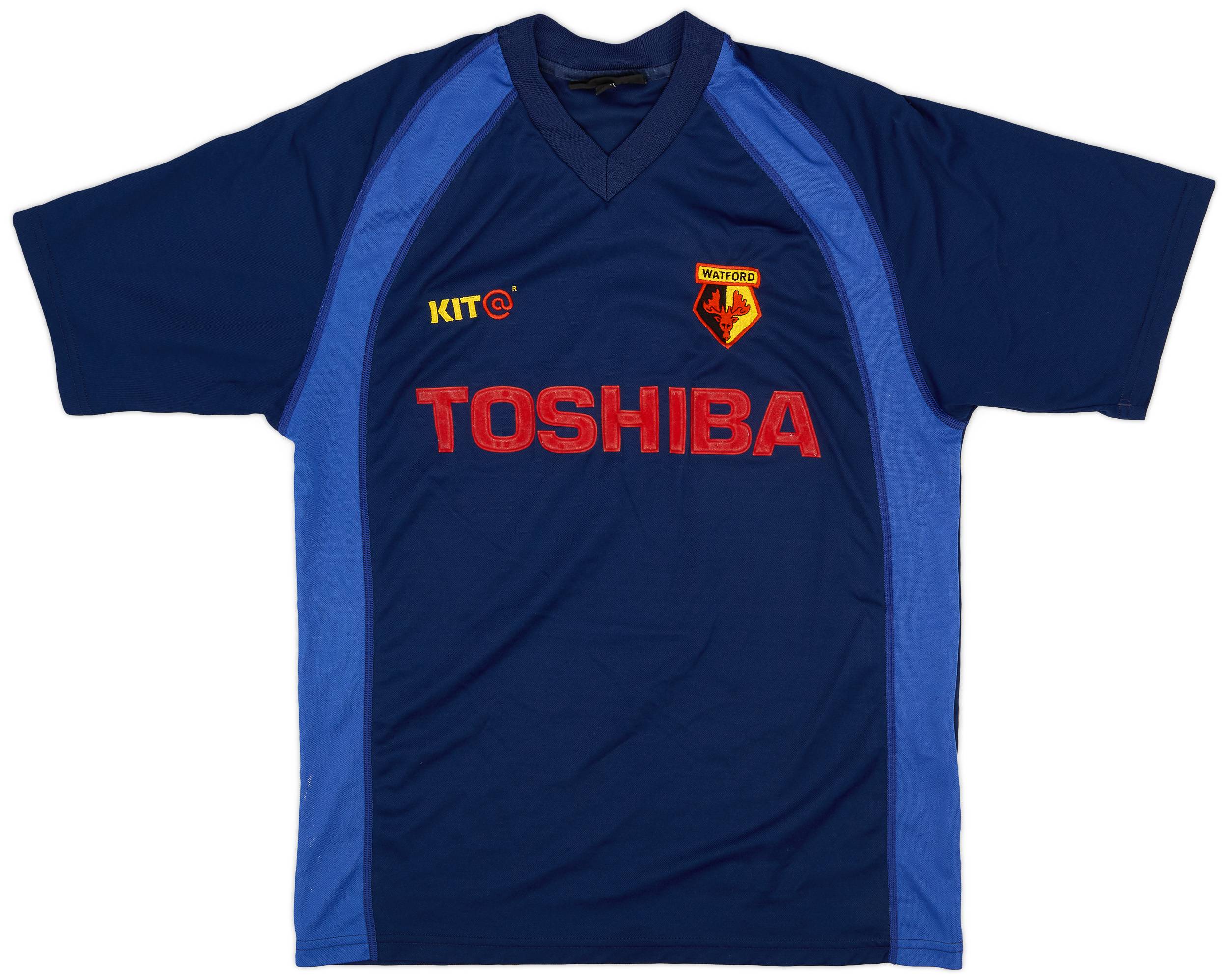 2001-02 Watford Training Shirt - 8/10 - (S)