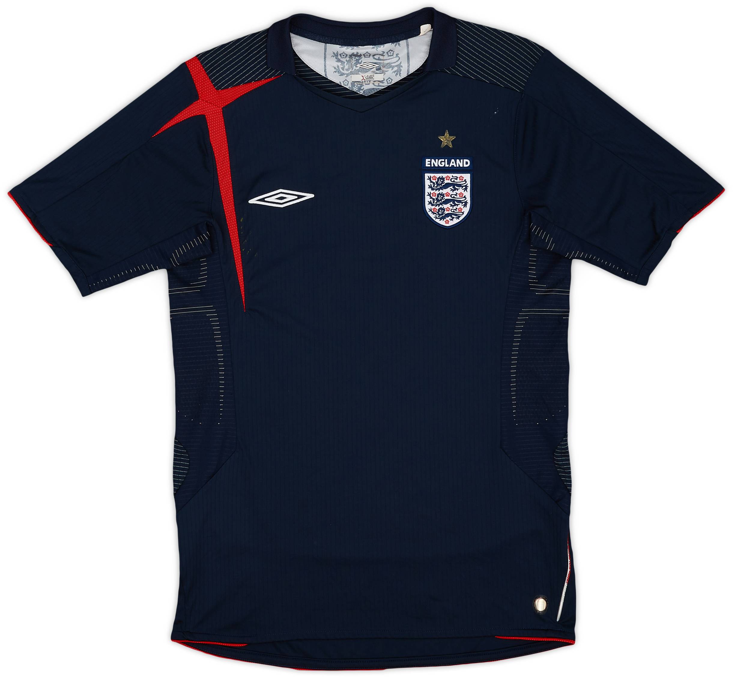 2005-06 England GK S/S Shirt - 9/10 - (S)